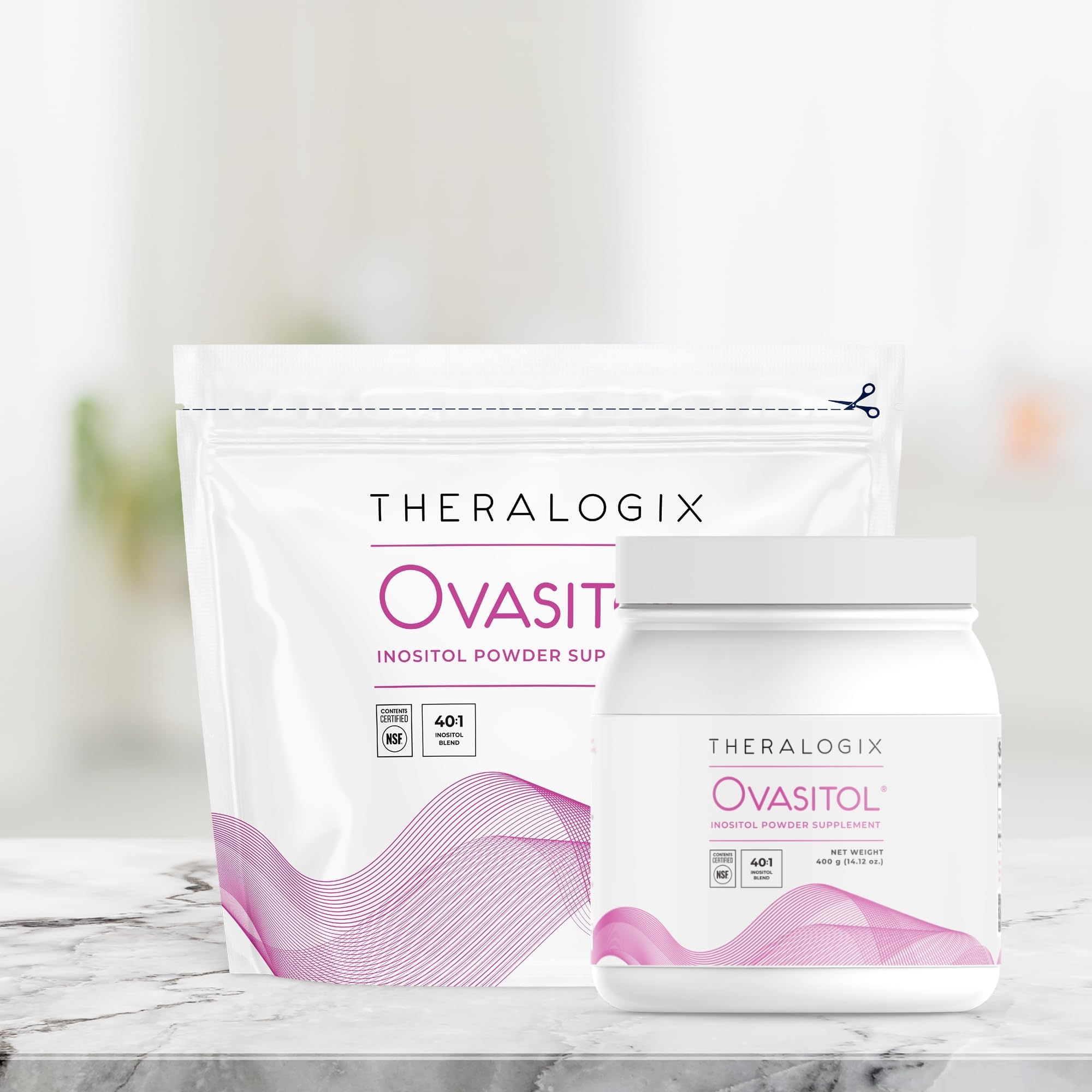 Theralogix Ovasitol Inositol Powder Packets - 180 Servings - Myo-Inositol Theralogix buy supplements canada