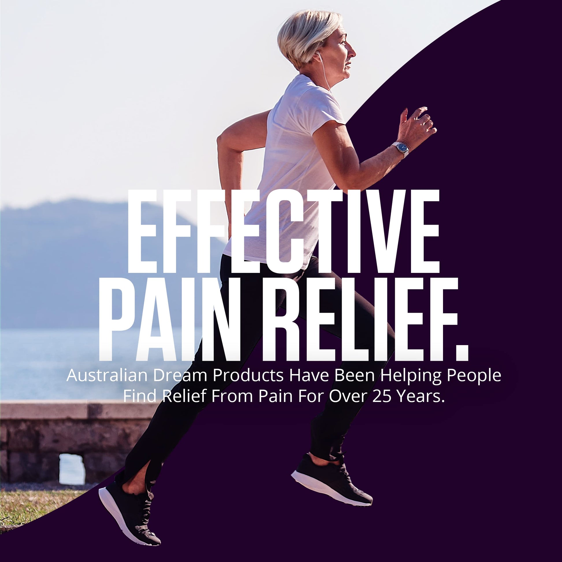 Australian Dream Back Pain Cream - Soothing, Non-Greasy Muscle Pain Relief Cream - Good for Neck, Back, Body, or Muscle Aches - 4 oz Jars (2 Pack) Australian Dream buy supplements canada