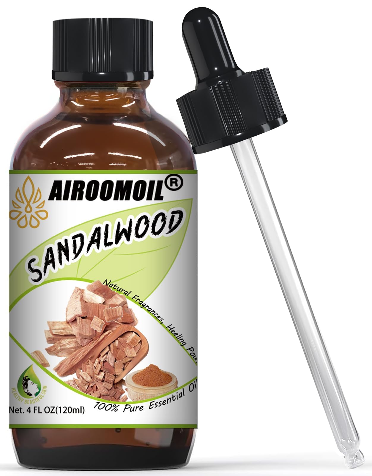 Sandalwood Essential Oil Woodsy Fragrance for Aromatherapy Diffuser Perfume Scents Oil airoomoil buy supplements canada