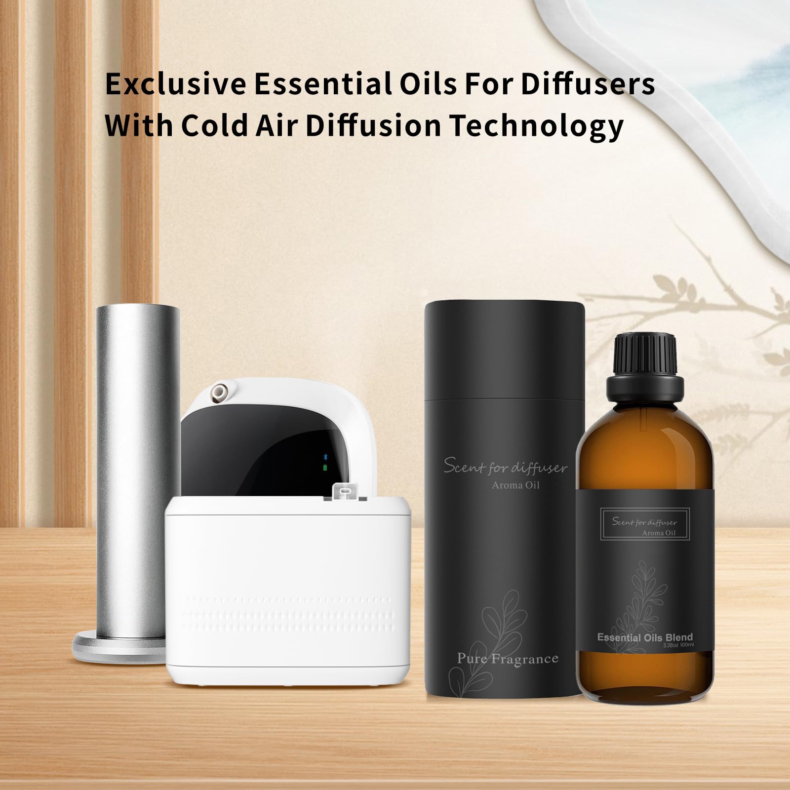 Homnas White Tea Essential Oil 100ML, Hotel Collection 100% Pure and Natural Aromatherapy Oil homnas buy supplements canada
