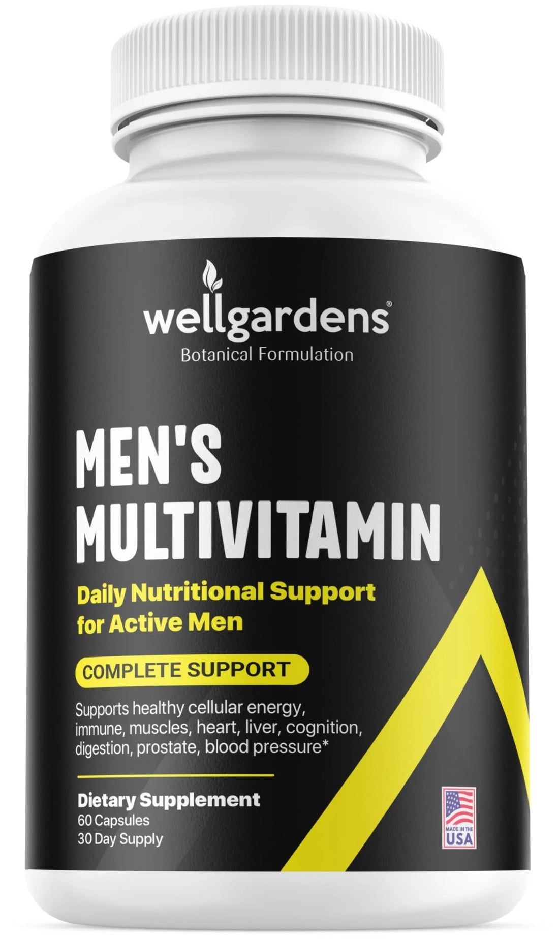 100% Pure Multivitamin for Men - Daily Mens Multivitamins, Multiminerals Supplement for Energy, Focus, Performance, Immune and Male Support Wellgardens buy supplements canada