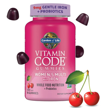Garden of Life Vitamin Code Women’s Multivitamin Gummy with Iron: Folate, Biotin, D3 & B12 for Hair, Skin & Nails Garden of Life buy supplements canada