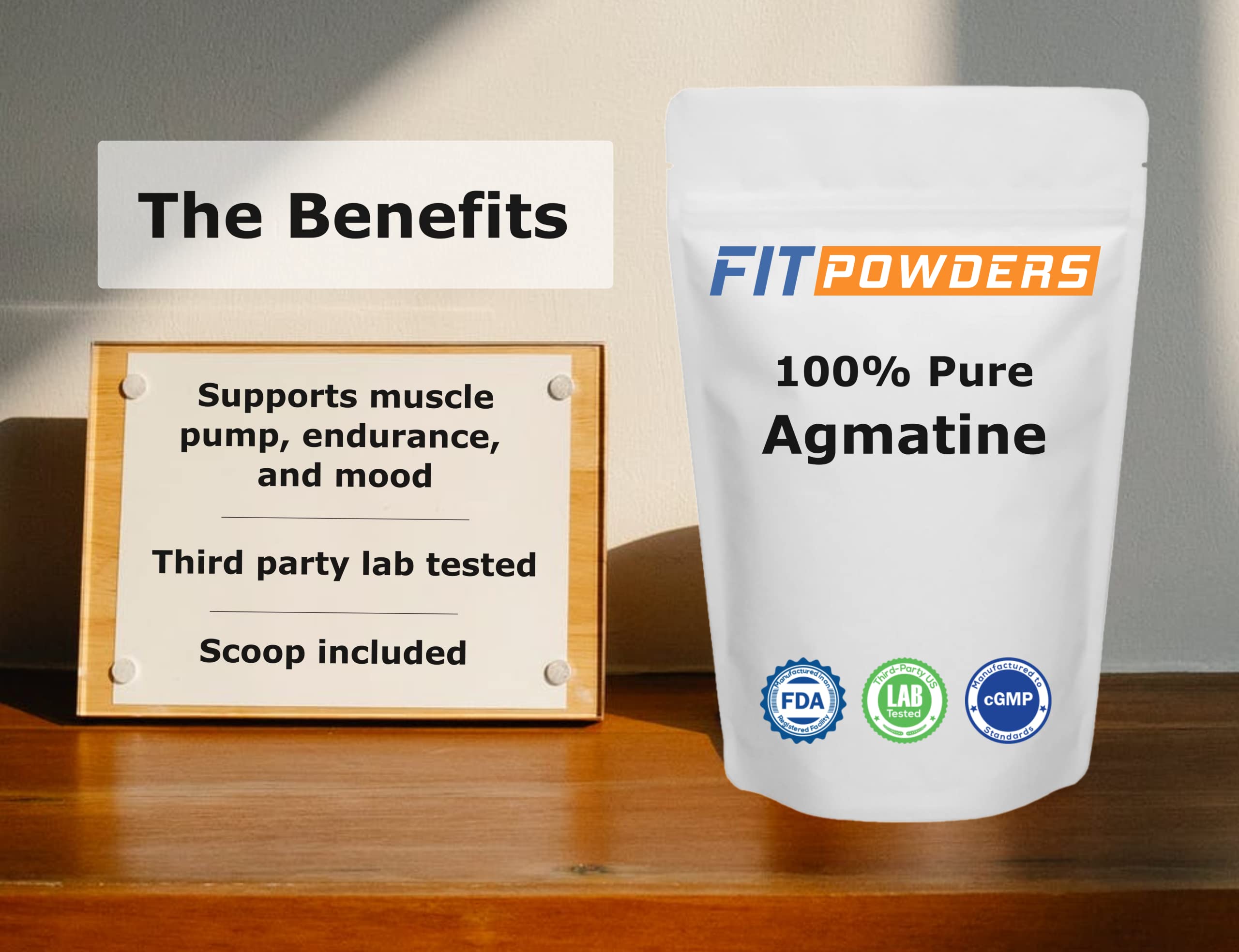 FitPowders Agmatine Sulfate Powder 250 Grams (Multiple Sizes) Strength and Pump FitPowders buy supplements canada