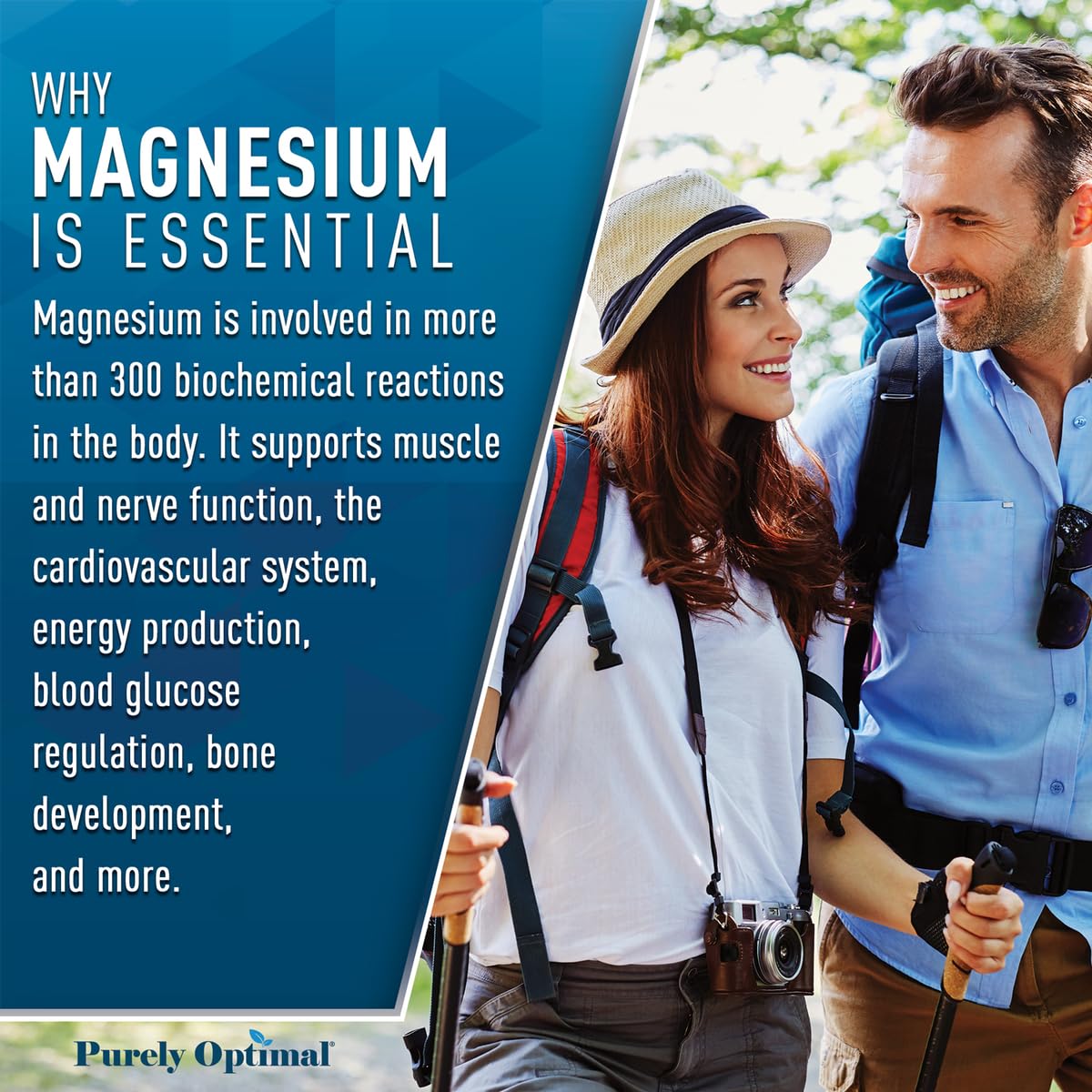 Magnesium Complex Supplement - Magnesium Citrate, Malate, Taurate, Oxide Purely Optimal buy supplements canada