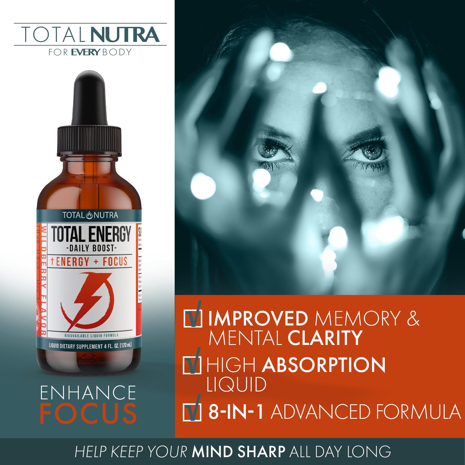 Extra Strength Vitamin B Complex Drops- B Vitamins B12, B6, B3- Vegan and Non GMO Total Nutra buy supplements canada