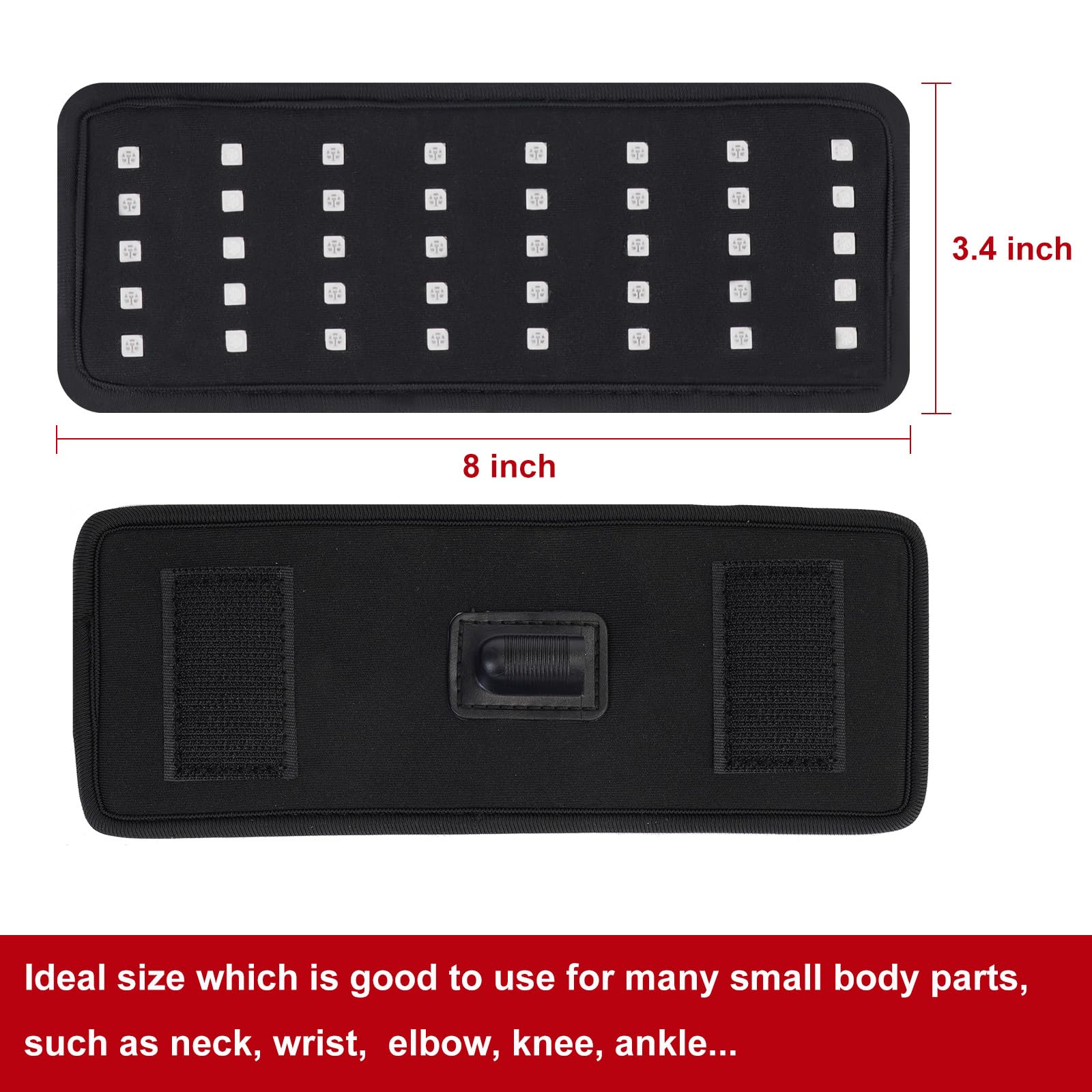 Replacement Red Light Therapy Patch, Infrared Light Therapy for Body Neck Wrist Red Therapy Belt EnjoYield buy supplements canada