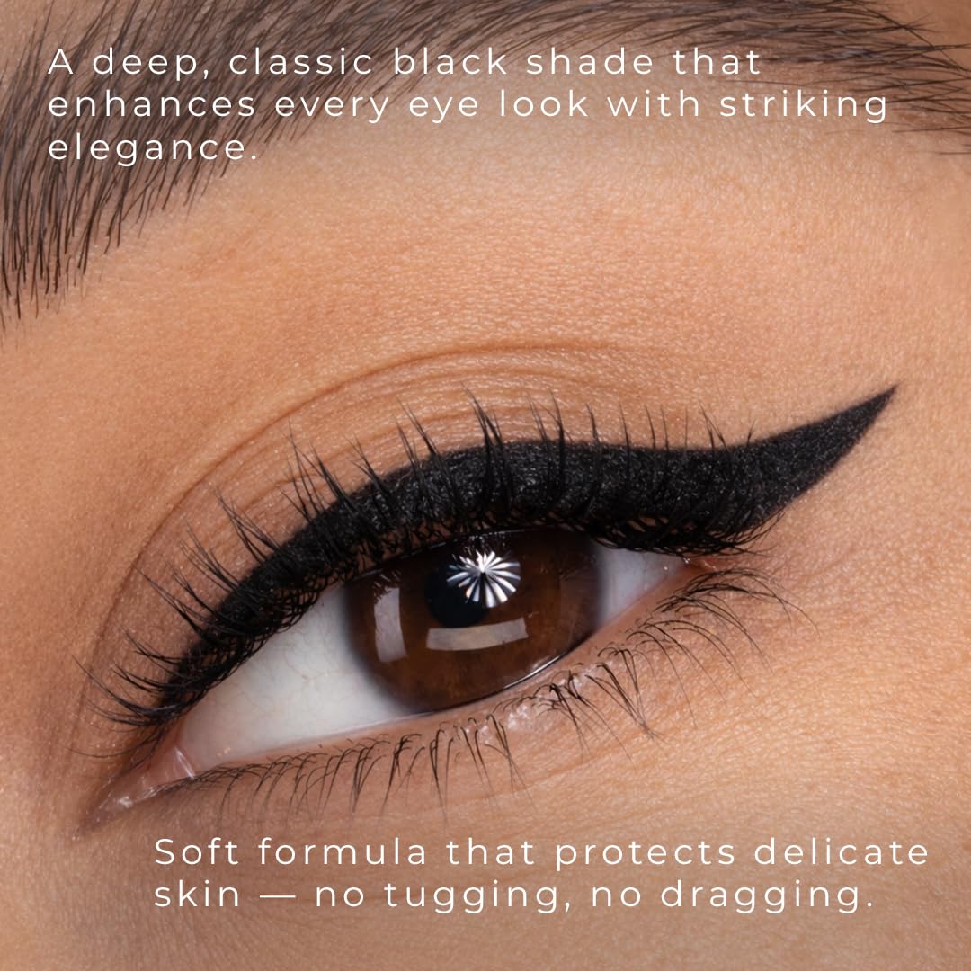 Honeybee Gardens Effortless Eye Liner Pencil, Jet Set Black, Smooth Long-Wearing, Rich Pigment, Vegan & Gluten-Free Honeybee Gardens buy supplements canada