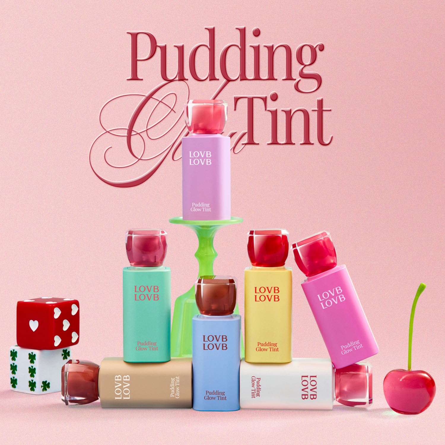 LOVB LOVB Pudding Glow Korean Lip Tint | Natural Lip Stain | Gloss to Stain | Long-Lasting & Non-Sticky | Lightweight Lip Tint | 0.14 oz. (04 SUNSET BEIGE) LOVB LOVB buy supplements canada
