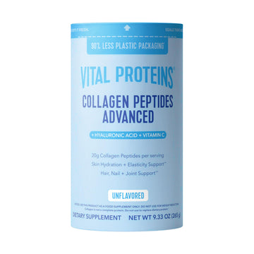 Vital Proteins Collagen Peptides Powder Advanced with Hyaluronic Acid & Vitamin C, Collagen Supplements, Unflavored, 12 Servings Vital Proteins buy supplements canada