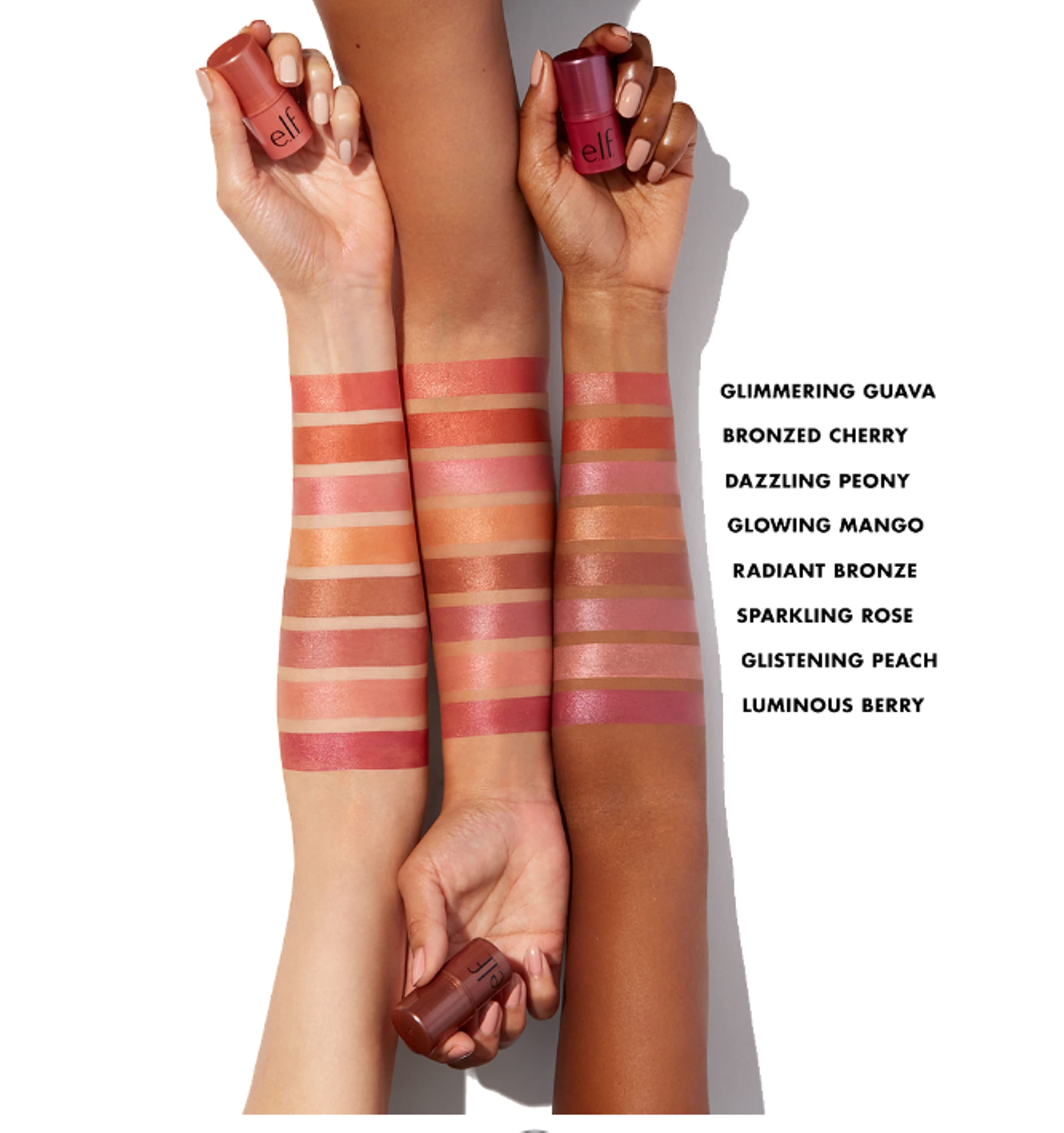 e.l.f., Monochromatic Multi Stick, Creamy, Lightweight, Versatile, Luxurious, Adds Shimmer, Easy To Use On The Go, Blends Effortlessly, Sparkling Rose, 0.17 Oz e.l.f. buy supplements canada