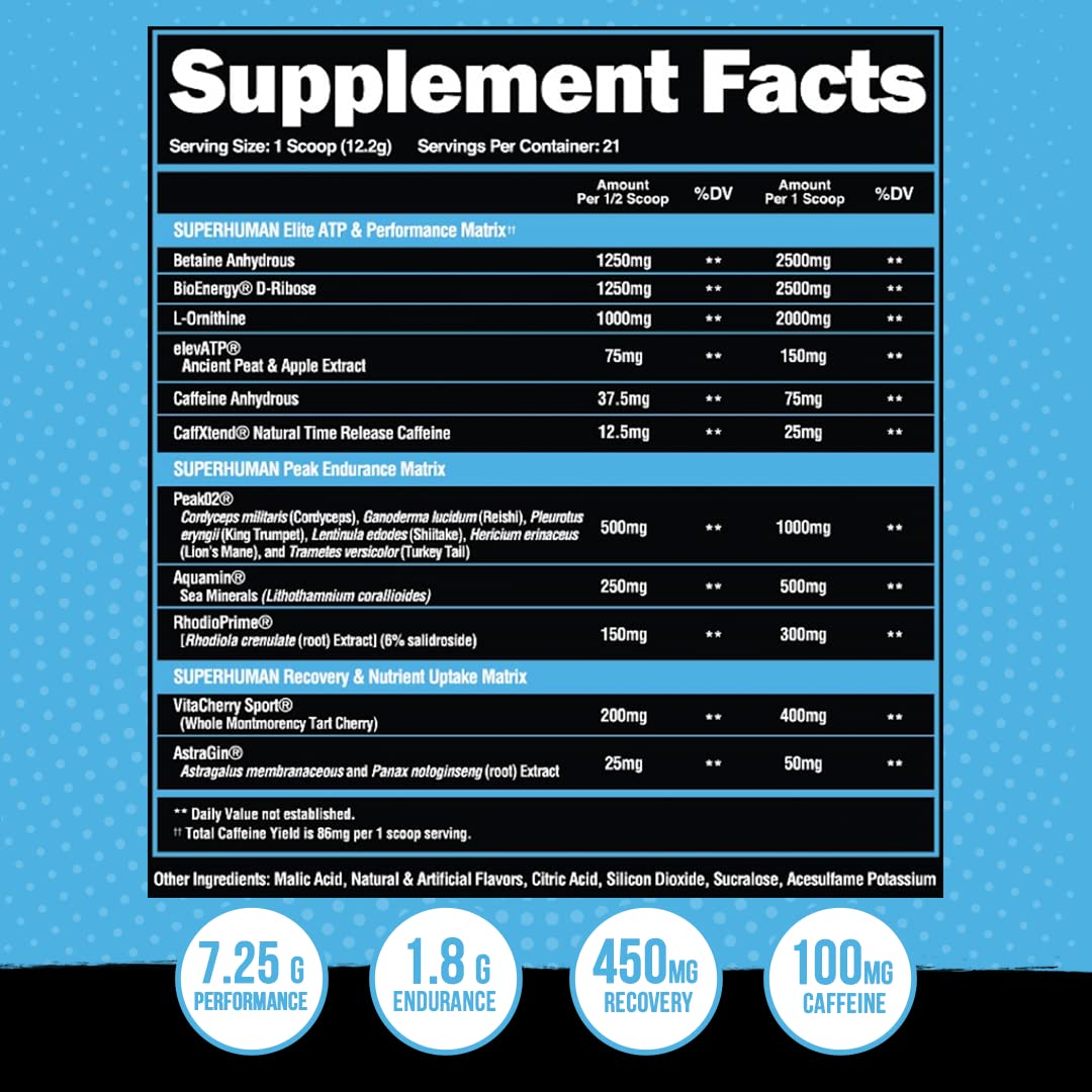 Alpha Lion Superhuman Sport Pre Workout Powder, Preworkout for Men & Women ALPHA LION buy supplements canada
