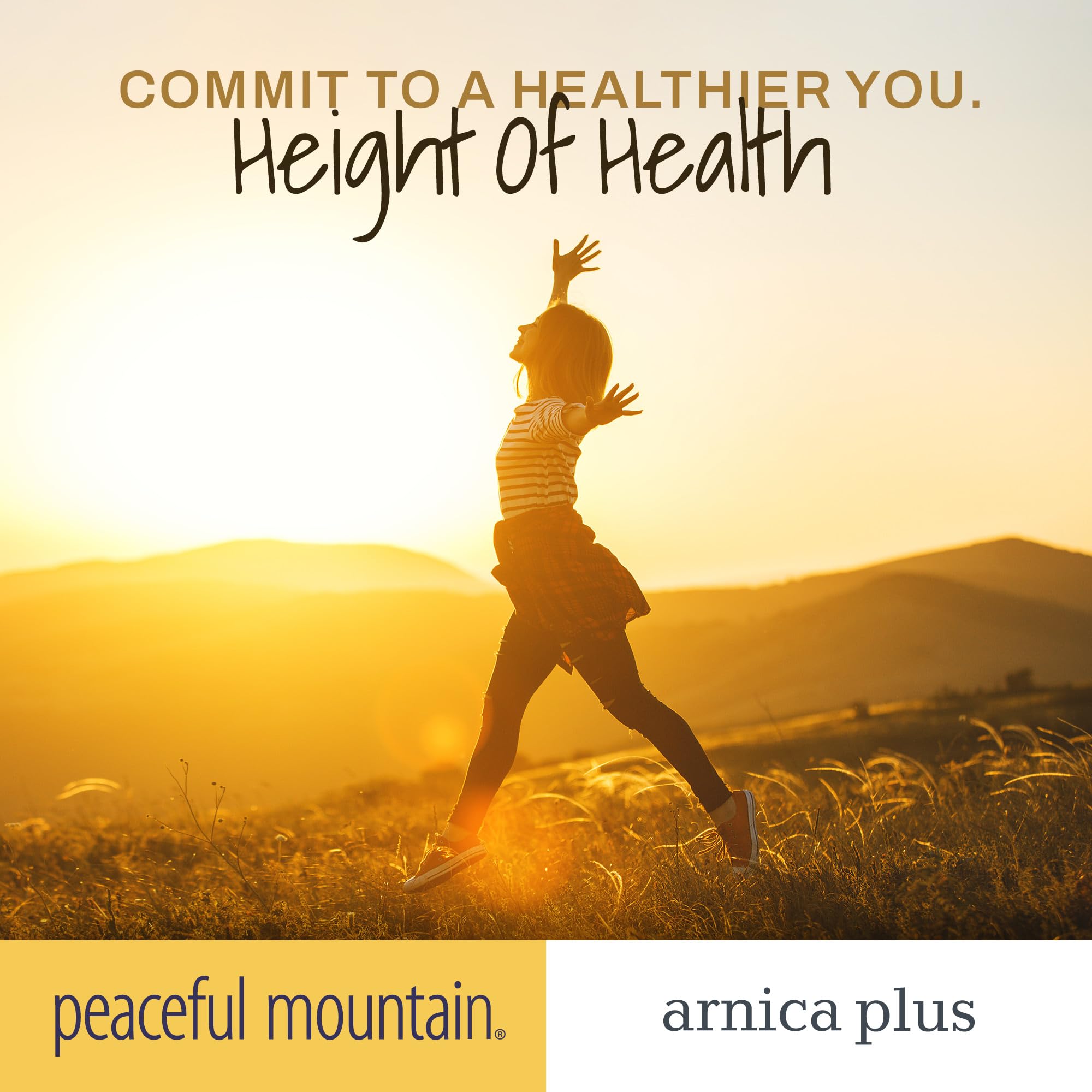 Peaceful Mountain Arnica Plus Homeopathic Gel - Natural Homeopthic Gel for Sore or cramping Muscles - 2oz Peaceful Mountain buy supplements canada