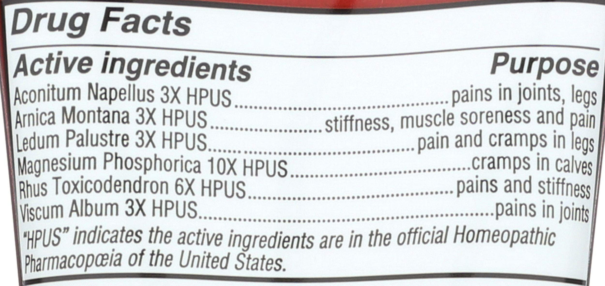 Hylands Homeopathic Leg Cramps - Ointment - 2.5 oz Hyland's buy supplements canada