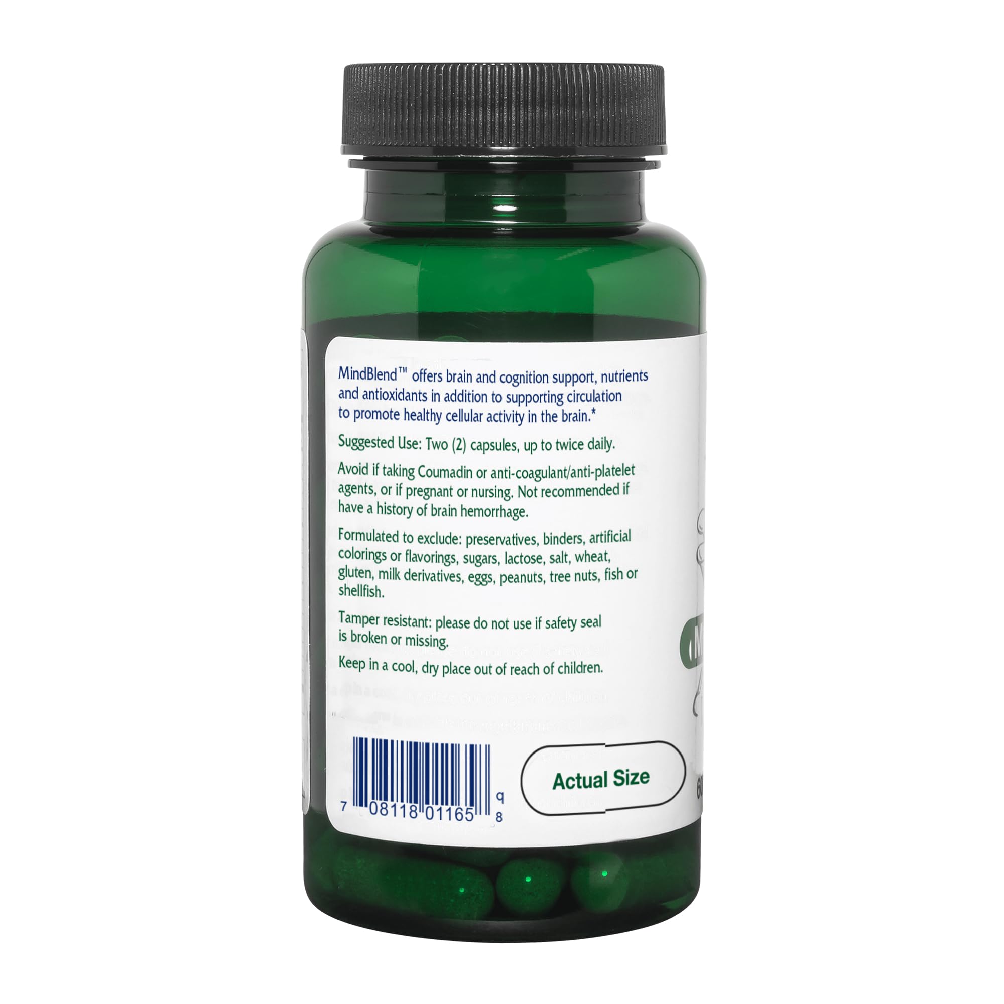Vitanica MindBlend, Brain Support, Vegan, 60 Capsules Vitanica buy supplements canada