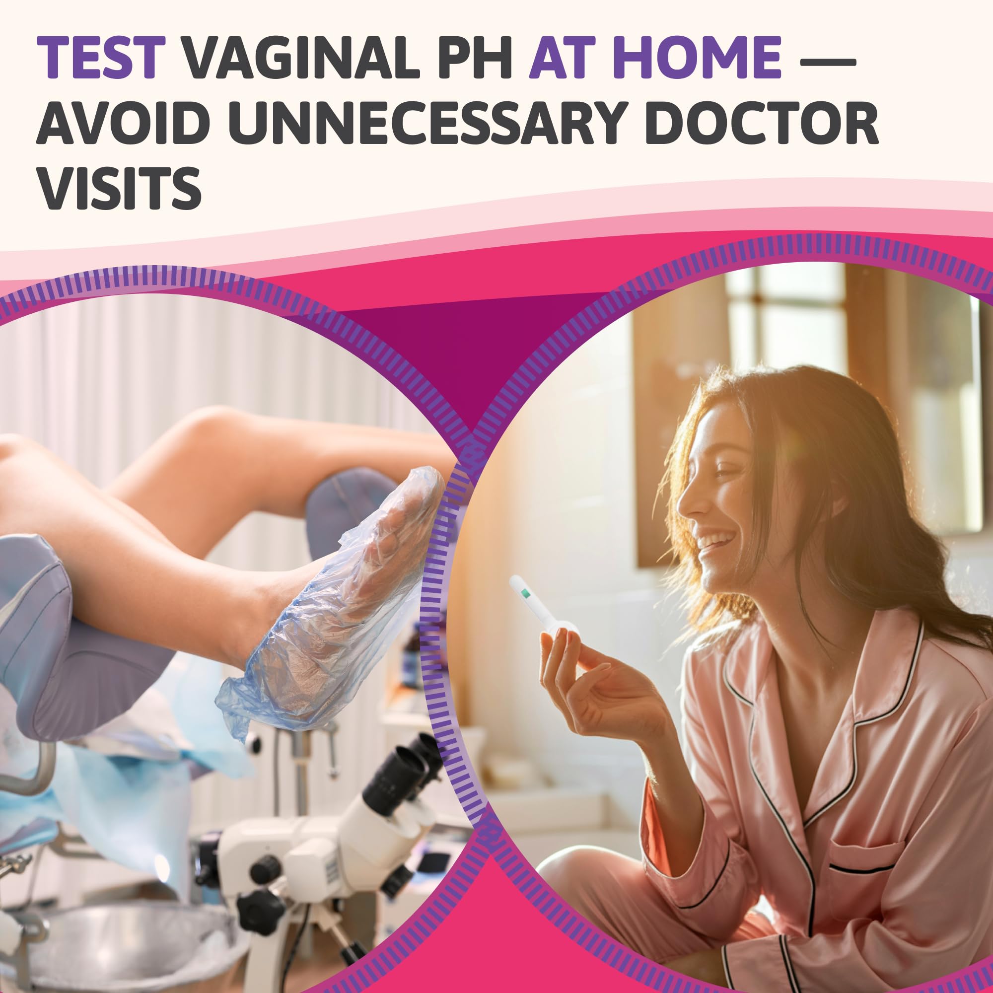 Exploro Vaginal pH Balance Test, PH Balance for Women, Vaginal Health pH Test Device, Vaginal Infection Test Kit Alternative to pH Test Strips & PhD Boric Acid, (Pack of 15) Devices Exploro buy supplements canada