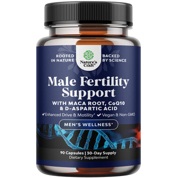 Pre Conception Male Fertility Supplement - Semen Volume Booster with CoQ10, Maca Root, Natures Craft buy supplements canada