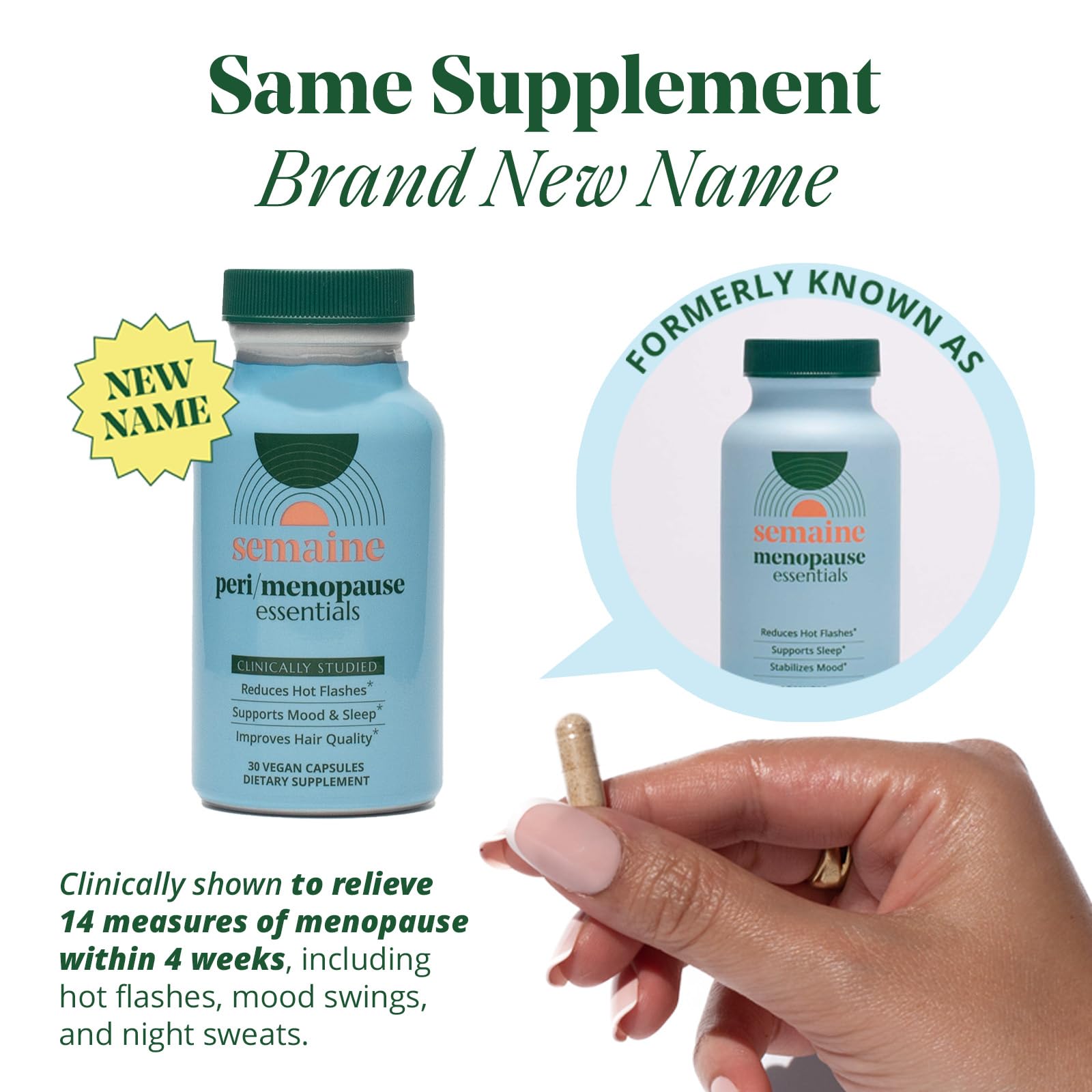 Advanced Menopause Relief Supplement for Women - Promotes Mood, Reduces Hot Flashes Semaine buy supplements canada