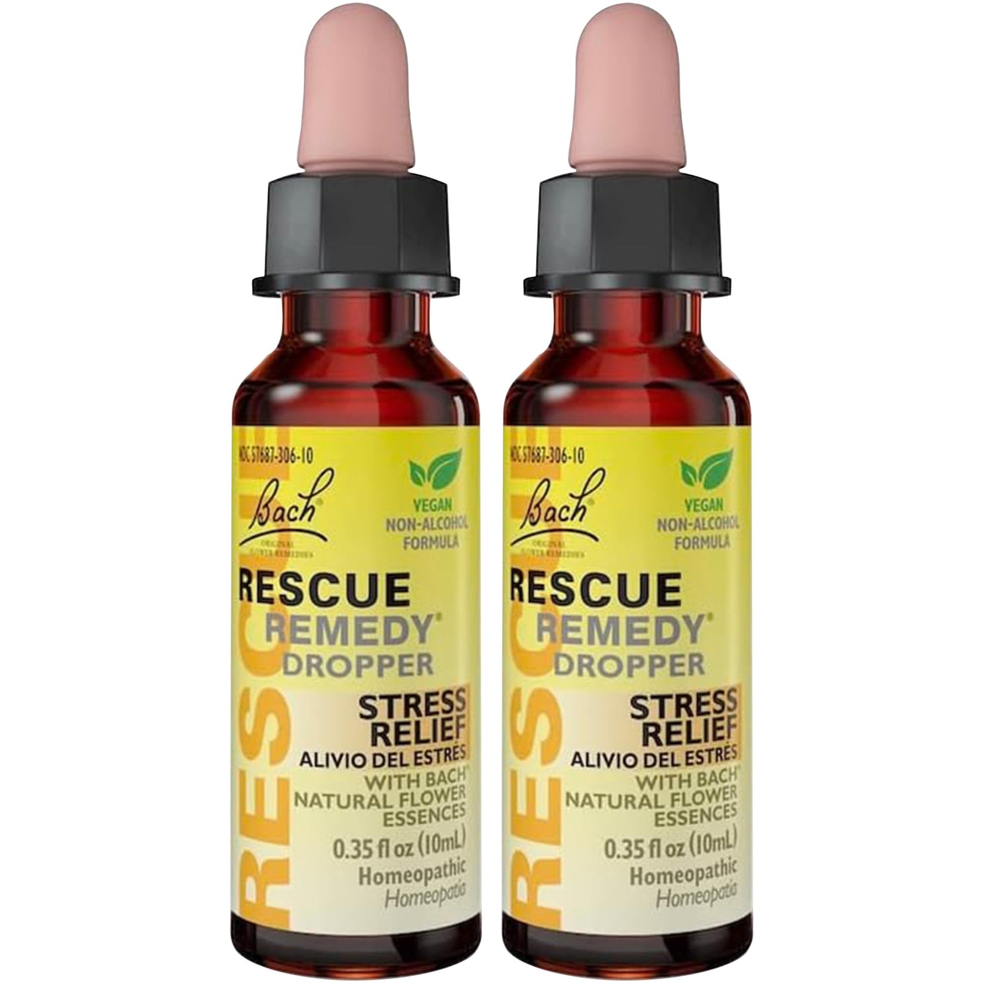 Bach RESCUE Remedy Dropper 10mL Bundle, Non-Alcohol Formula, Natural Stress Relief RESCUE buy supplements canada
