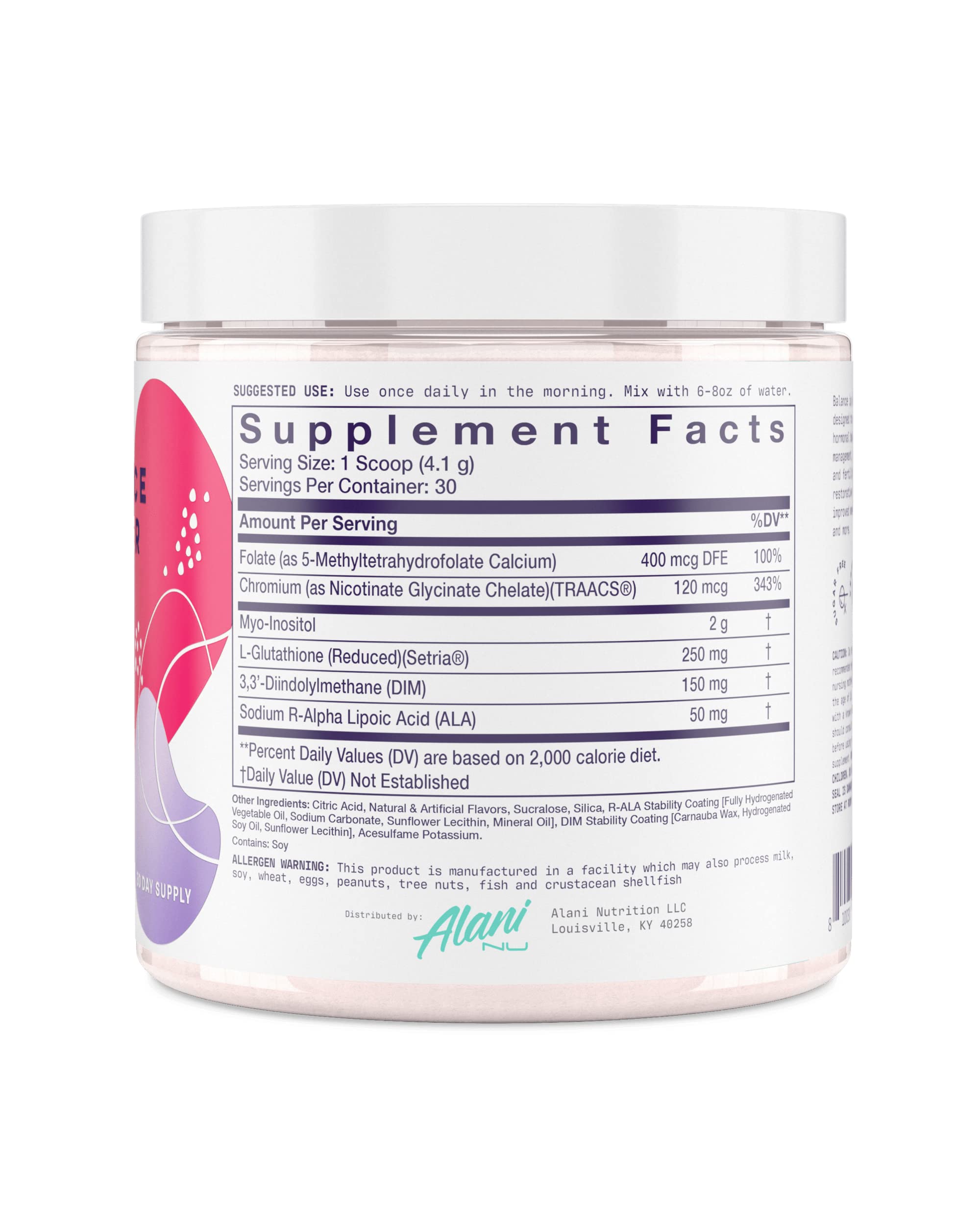 Alani Nu Balance Powder Hawaiian Shaved ICE | Supplement for Women | Hormonal Supp Alani Nu buy supplements canada