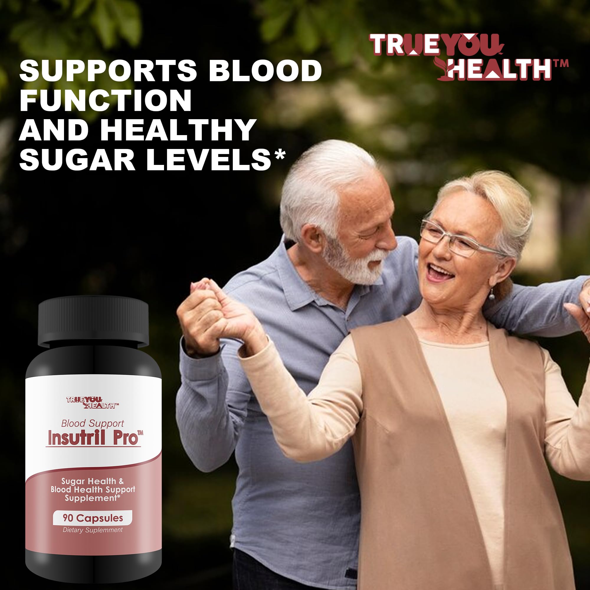 Blood Support Insutril Pro - Our Best Sugar Health & Blood Health Support Supplement - Circulatory Health Support - Blood Balance Blood Boost Blood Circulation Supplements - Health Blood Balance Pills True You Health buy supplements canada