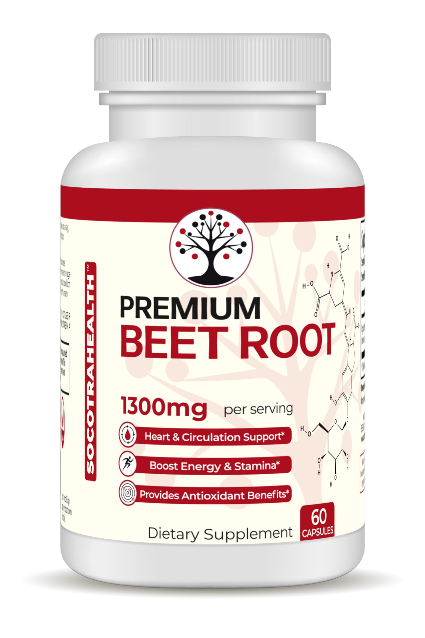 Socotra Health Beet Root Capsules - Made with Premium Organic Beetroot Powder Socotra Health buy supplements canada