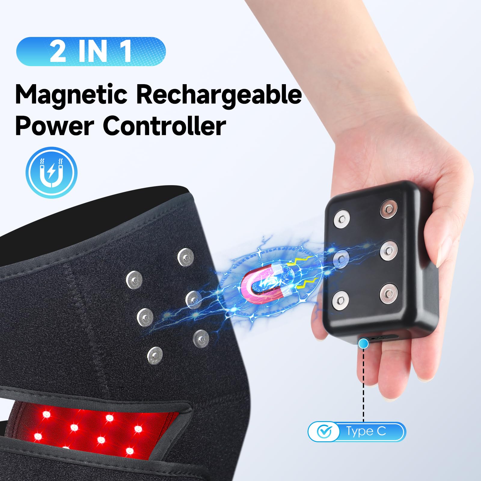 Red Light Therapy Knee Brace: Pain Relief Infrared Heating Pad 72 LED Heat Lamp Pain Relief Astarexin buy supplements canada
