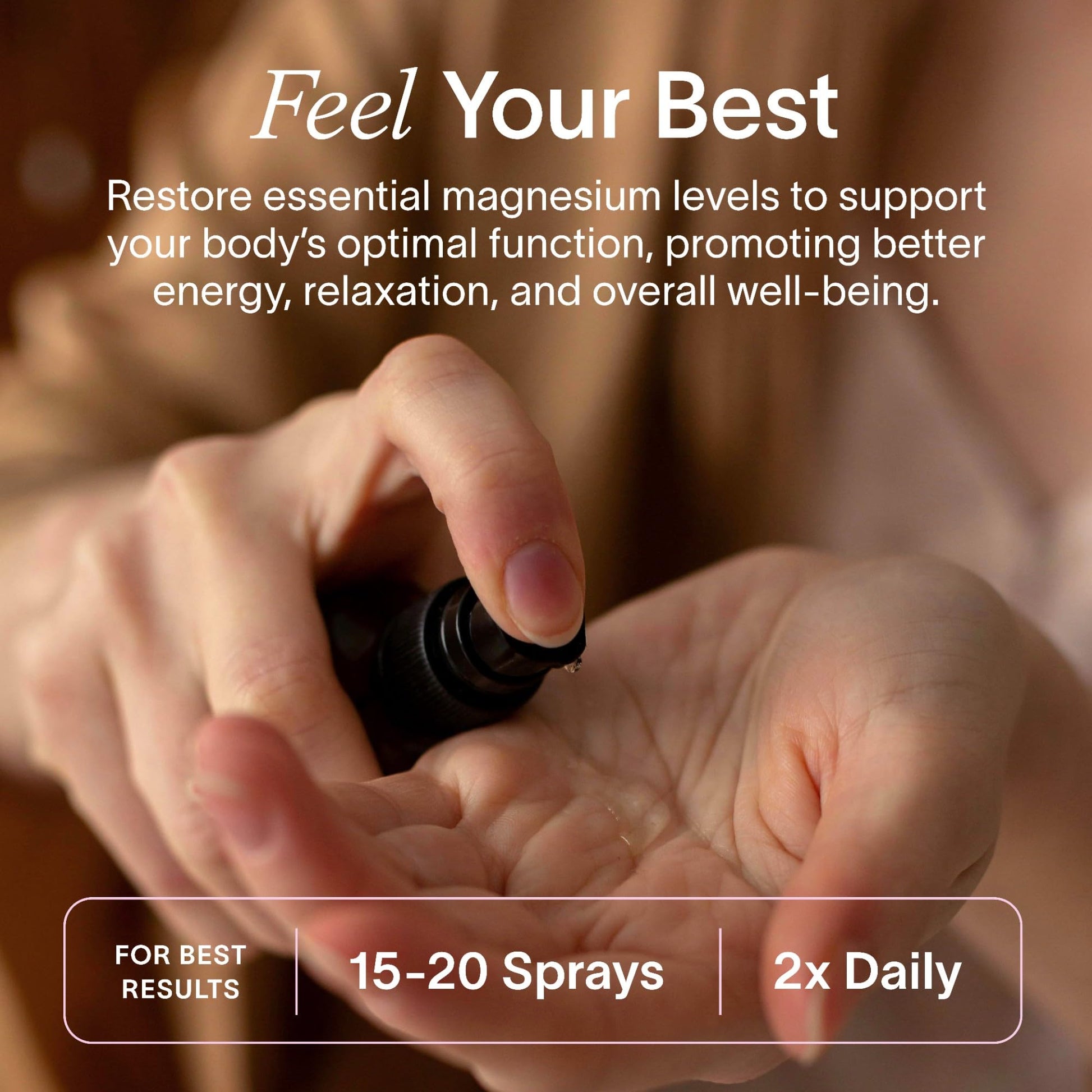 Ladywell Topical Magnesium Oil Spray | Mood, Cycle & Stress Support | PMS, PCOS, Fertility, Menopause, Hormone Balance, Cramps | Pure Magnesium Chloride, Science-Backed | Rapid Skin Absorption Ladywell buy supplements canada