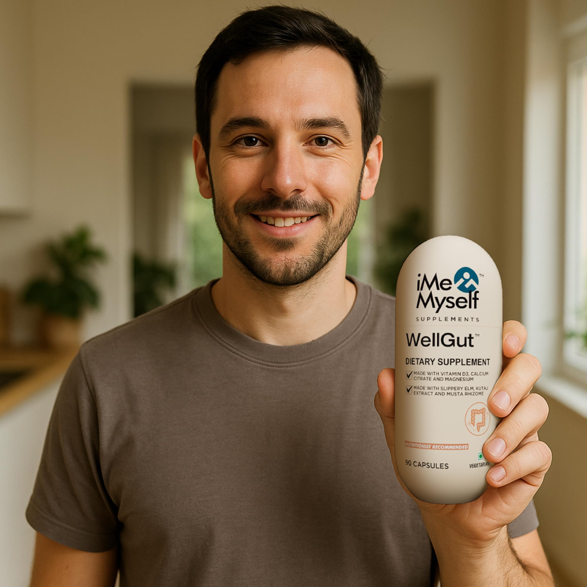 iMeMyself WellGut Daily Herbal Supplement | Traditional Herbs with Minerals & Probiotics 90 Vegan Capsules iMeMyself buy supplements canada