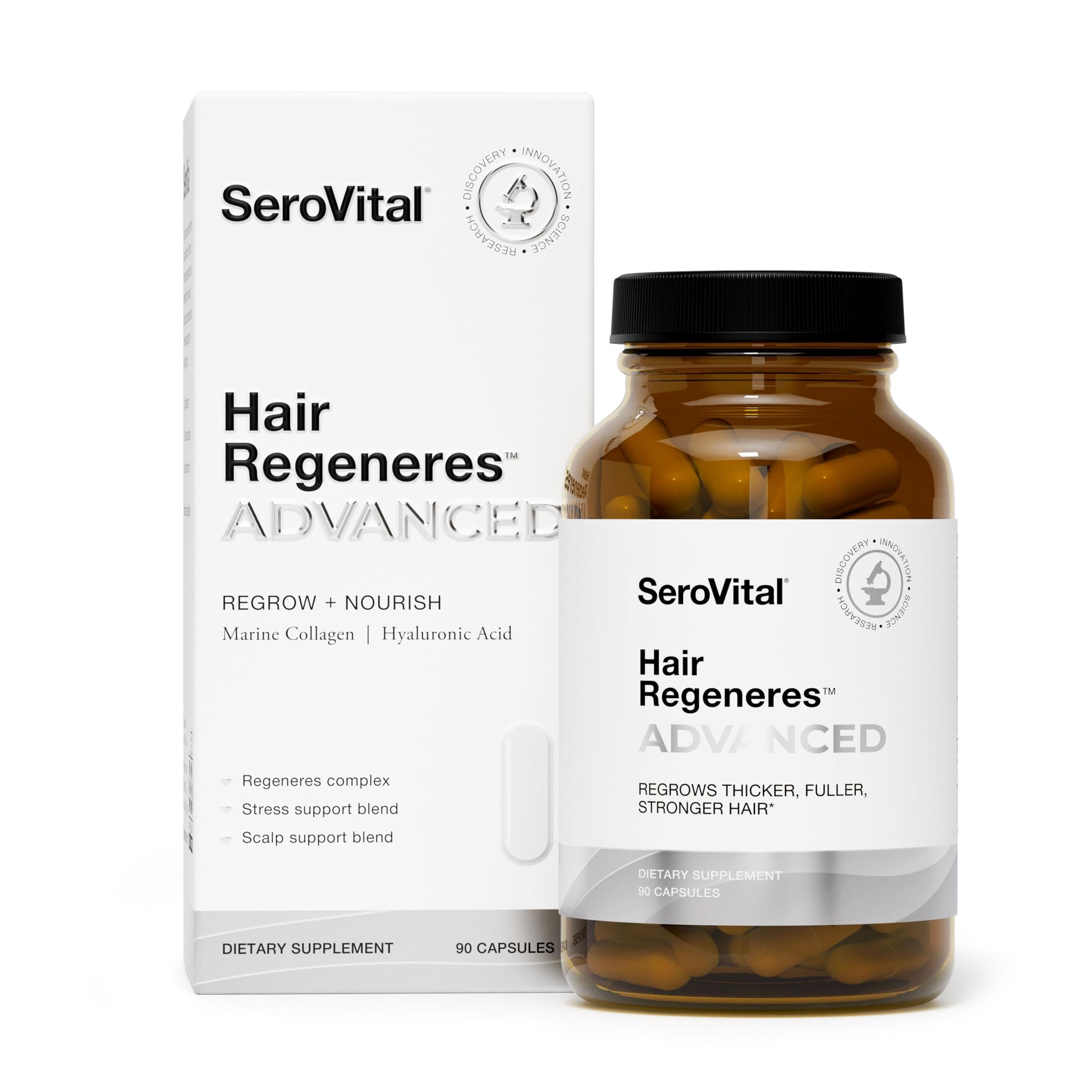 SeroVital Hair Regeneres Advanced, 90 Capsules, 30-Day Supply Serovital buy supplements canada