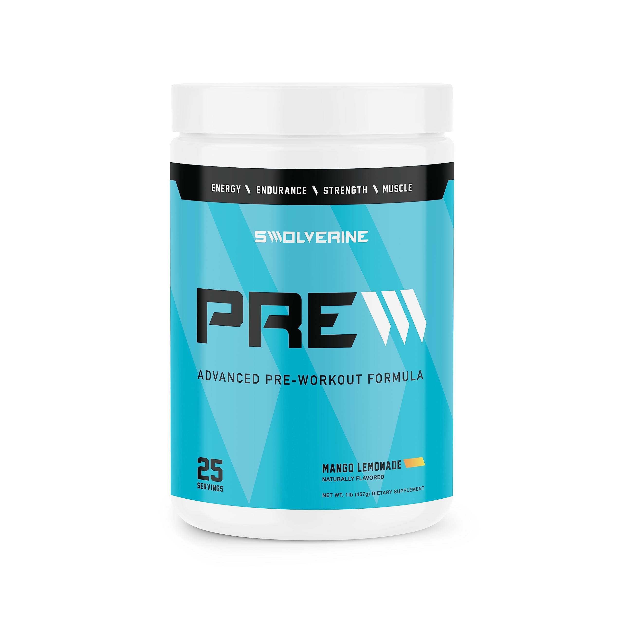Swolverine PRE-Workout | Citrulline Malate, Carnosyn Beta Alanine, Carnitine, Ginseng Swolverine buy supplements canada