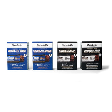 BAREBELLS Protein Bars Variety Value Pack - 16 Count, 1.9oz Bars - Protein Snacks BAREBELLS buy supplements canada
