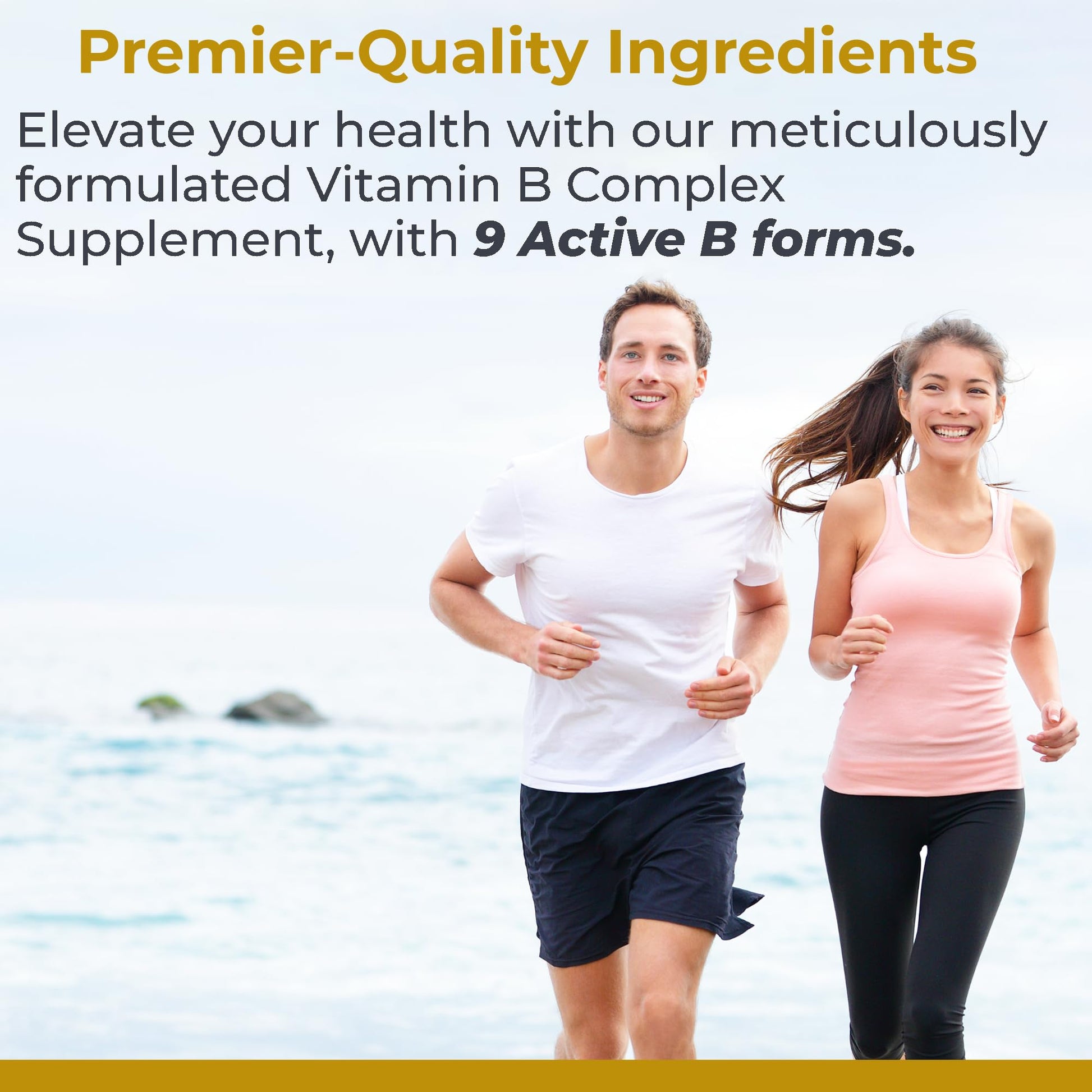 Premier Research Labs Complete B - Vitamin B Complex Supplement for Optimal Health | Vitamin B Supplement with Biotin | 9 Active B Vitamins | for Liver Premier Research Labs buy supplements canada