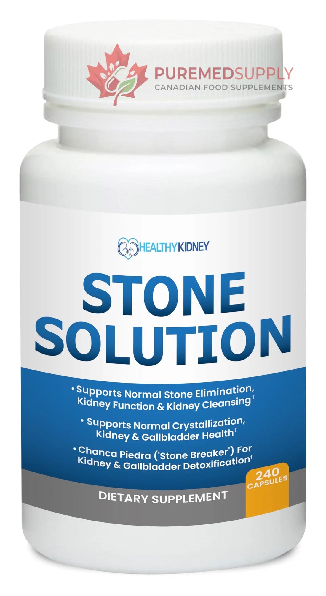 Stone Solution Capsules- Natural Dissolver, Kidney Stone Support & Kidney Cleanser Chanca Piedra Stone Breaker Gallbladder Cleanse, Flush & Stop Recurrence, Stone Relief 60 Servings Kidney Restore buy supplements canada