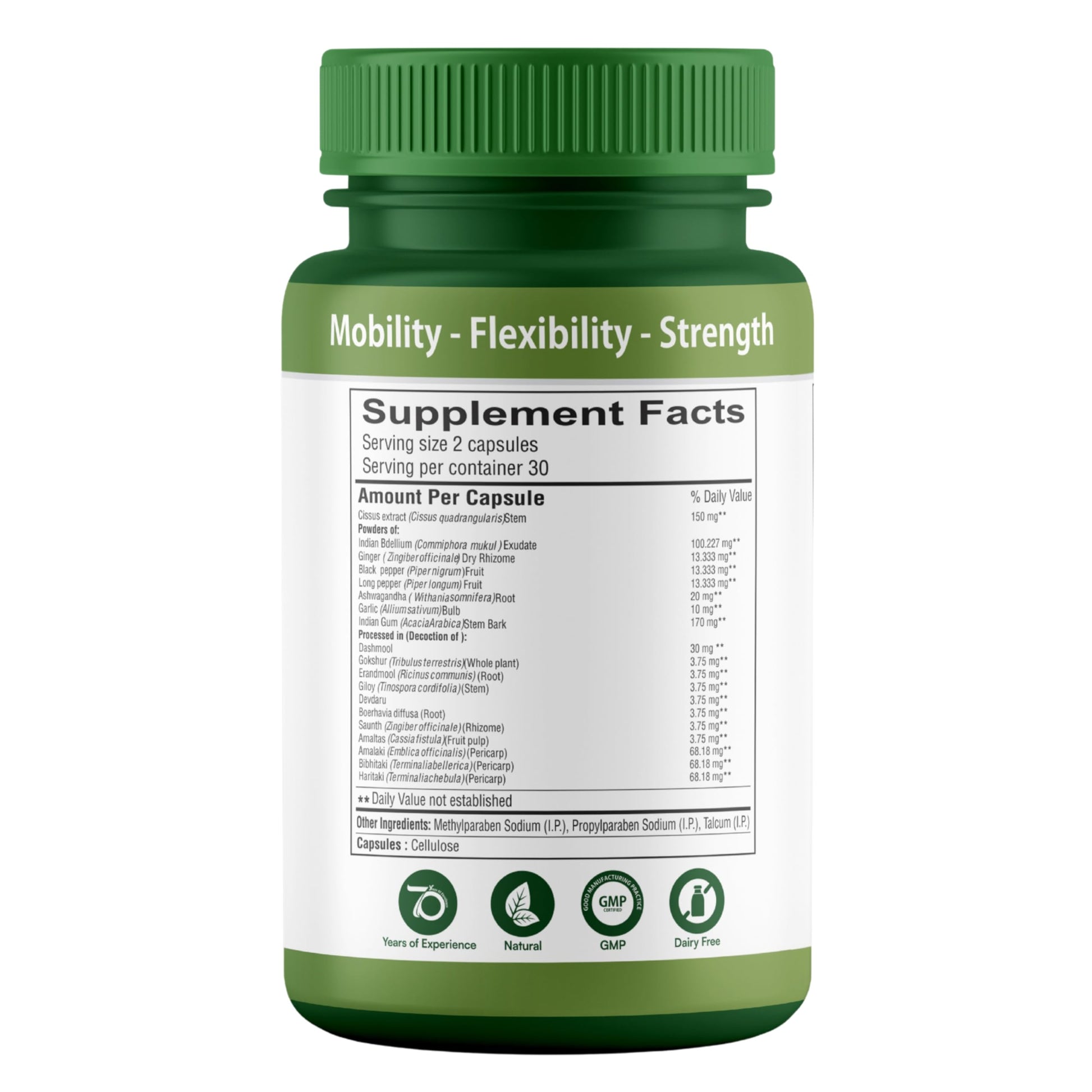 SHREE DHANWANTRI HERBALS SDH Bonartho | Bone & Joint Support Supplement | Move with Comfort & Ease | 60 Caps (1 Mon Supply) SHREE DHANWANTRI HERBALS buy supplements canada