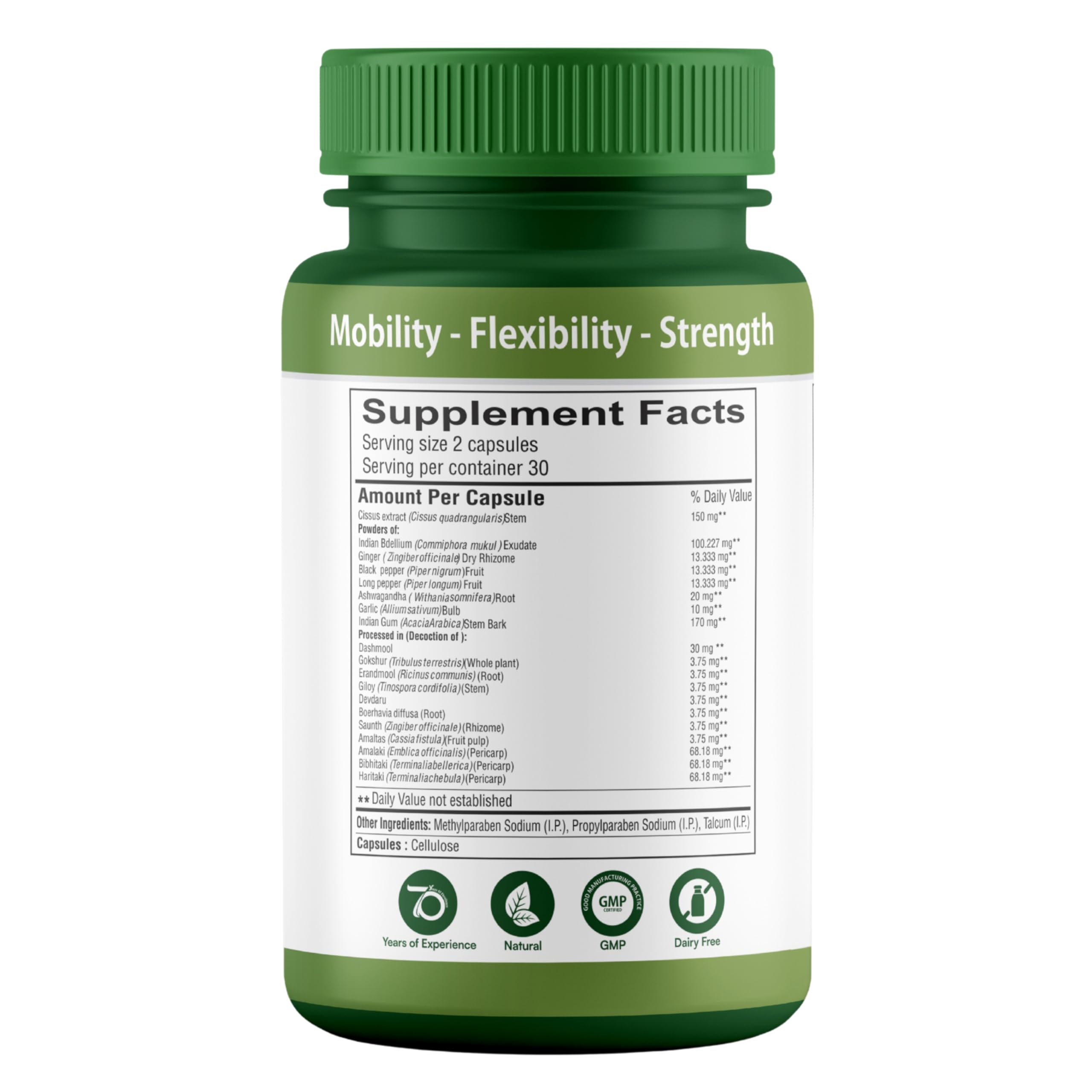 SHREE DHANWANTRI HERBALS SDH Bonartho | Bone & Joint Support Supplement | Move with Comfort & Ease | 60 Caps (1 Mon Supply) SHREE DHANWANTRI HERBALS buy supplements canada