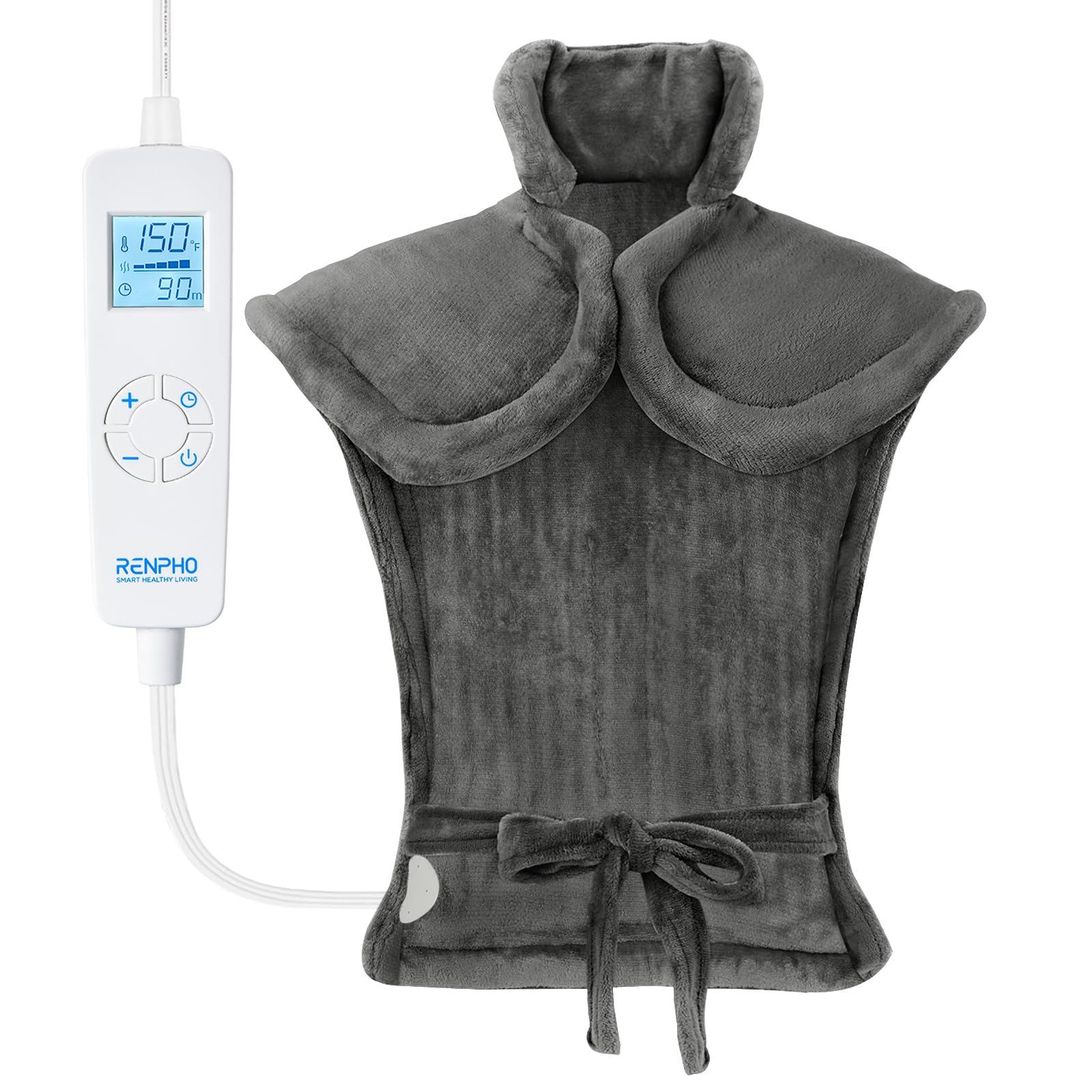 RENPHO Weighted Heating Pad for Back Pain Relief, FSA HSA Eligible, Electric Heat Pads RENPHO buy supplements canada