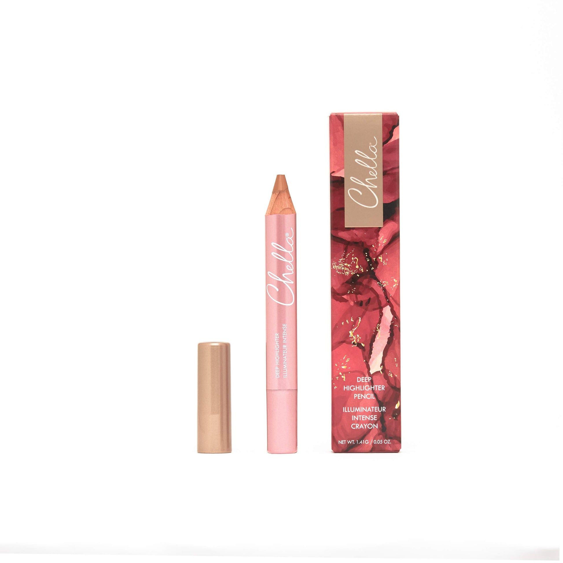 Chella Highlighter Makeup Pencil - Vegan, Cruelty Free, Paraben Free, Gluten Free - Use as a Highlighter, Concealer and Under Eye Liner (Deep Matte) Chella buy supplements canada