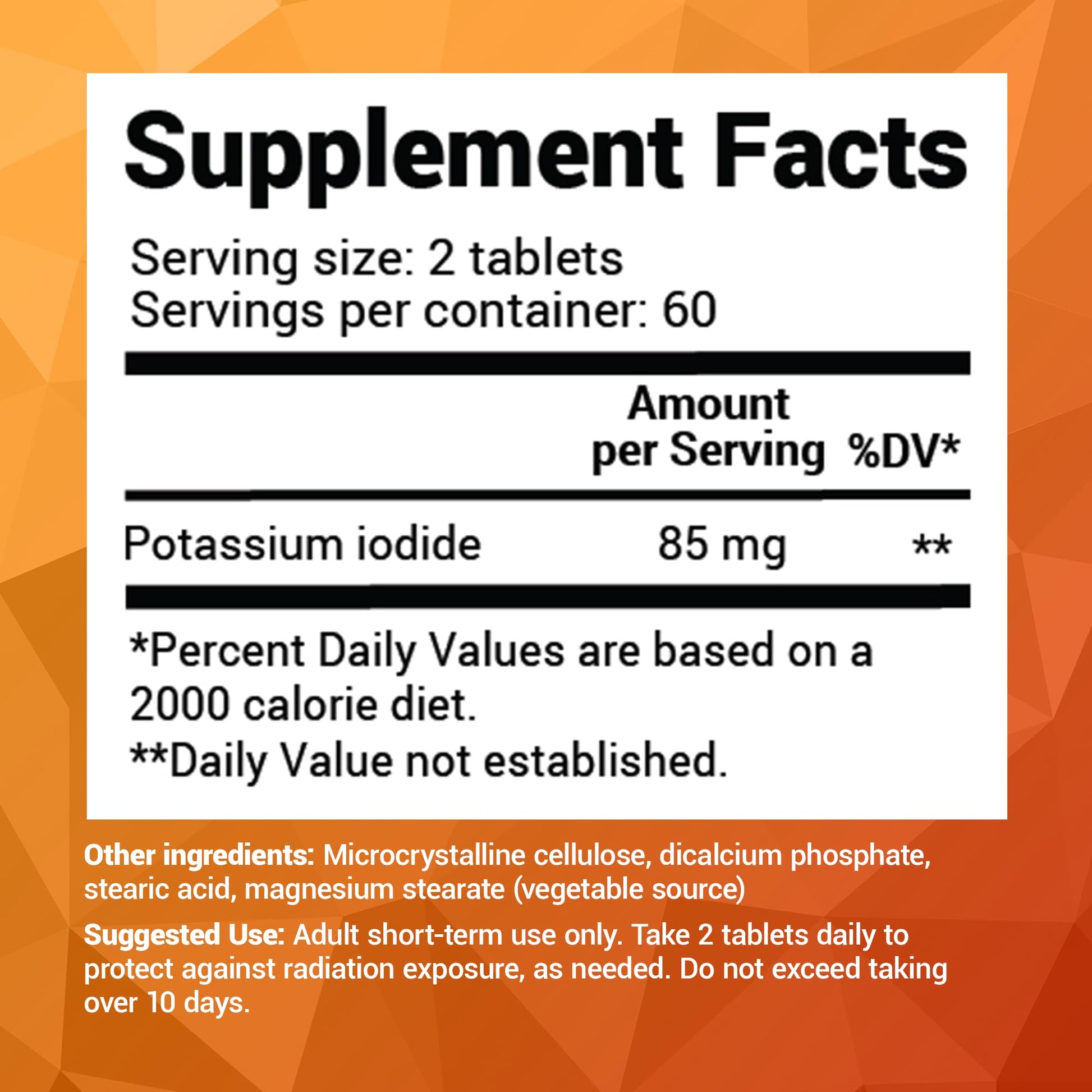 Dr. Berg's Incredible Potassium Iodide Tablets - Now 120 Tablets with a Smaller Easy Dr. Berg Nutritionals buy supplements canada