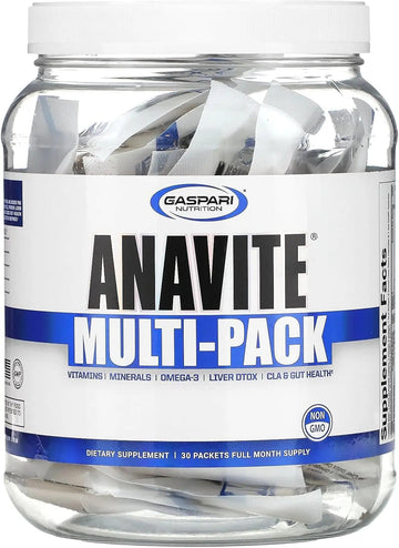 Gaspari Nutrition Anavite, Full Spectrum Multi-Vitamin Packs, Anavite Multivitamins, CLA, Omega 3s, Proven Gut, and Proven Liver Detox Gaspari Nutrition buy supplements canada