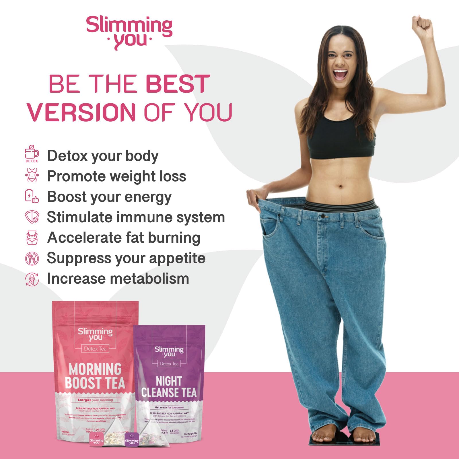 TAOISTEA 14 Day Detox Tea for Weight Loss, Body Cleanse, Metabolism Boost - Morning TAOISTEA buy supplements canada