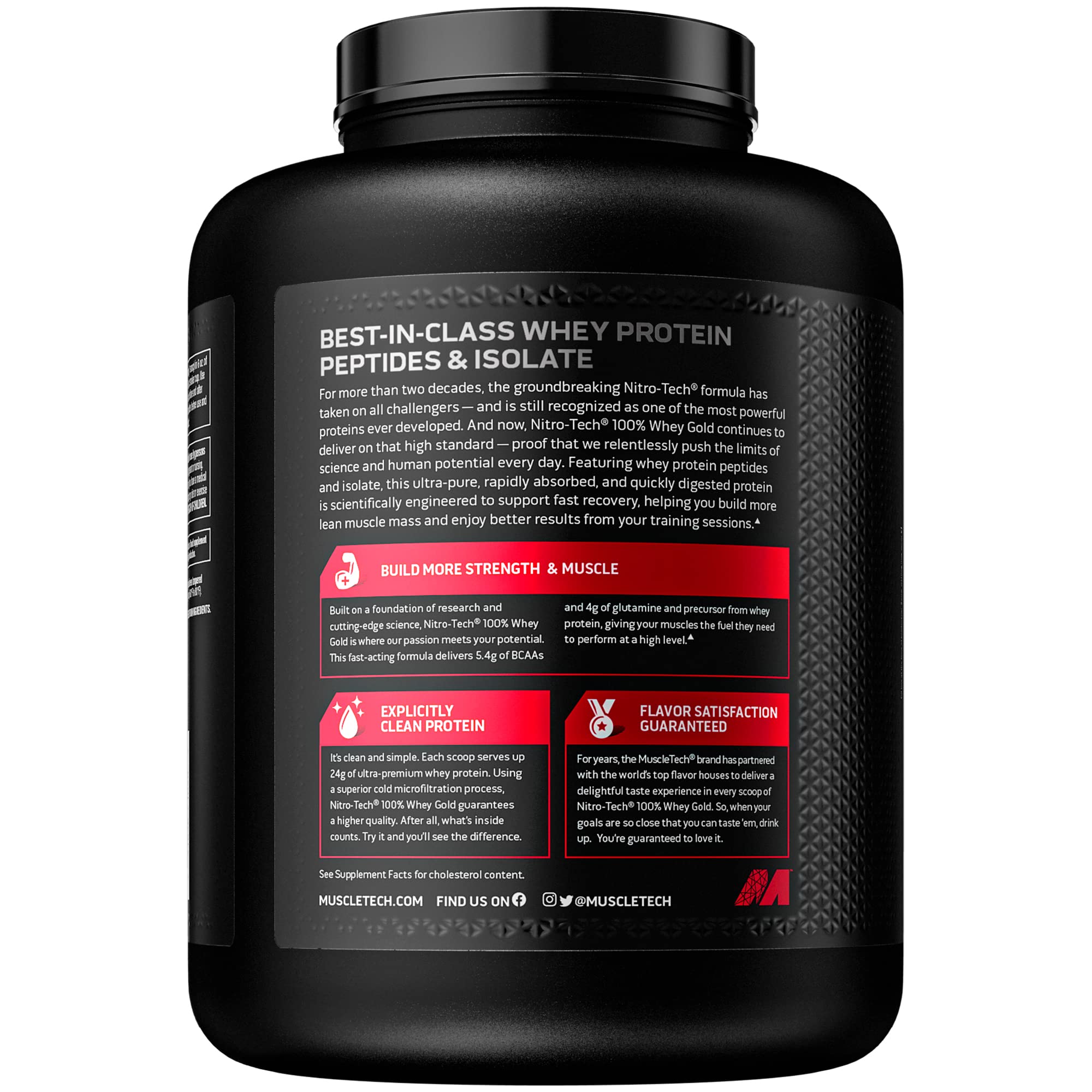 Whey Protein Powder MuscleTech Nitro-Tech Whey Gold Protein Powder Whey Protein MuscleTech buy supplements canada