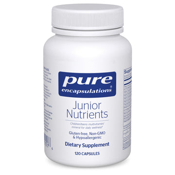 Pure Encapsulations Junior Nutrients - Kids & Teens Multivitamin - Without Iron - with Calcium, Vitamin D3 & Vitamin C - Non-GMO & Vegetarian - 120 Capsules Pure Encapsulations buy supplements canada