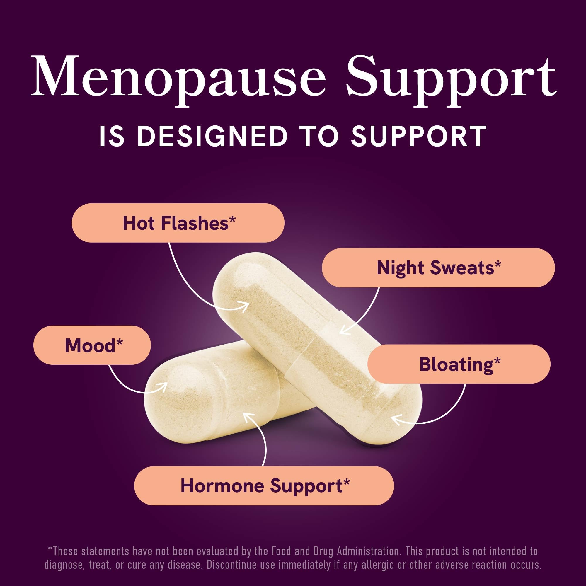 Menopause Support with Prebiotics and Probiotics for Women | Hormone Balance, Hot Flashes & Night Sweats | 50 Billion CFU, DIM & Black Cohosh | Triple Action Menopause Supplements for Women | 30 Ct SMNutrition buy supplements canada