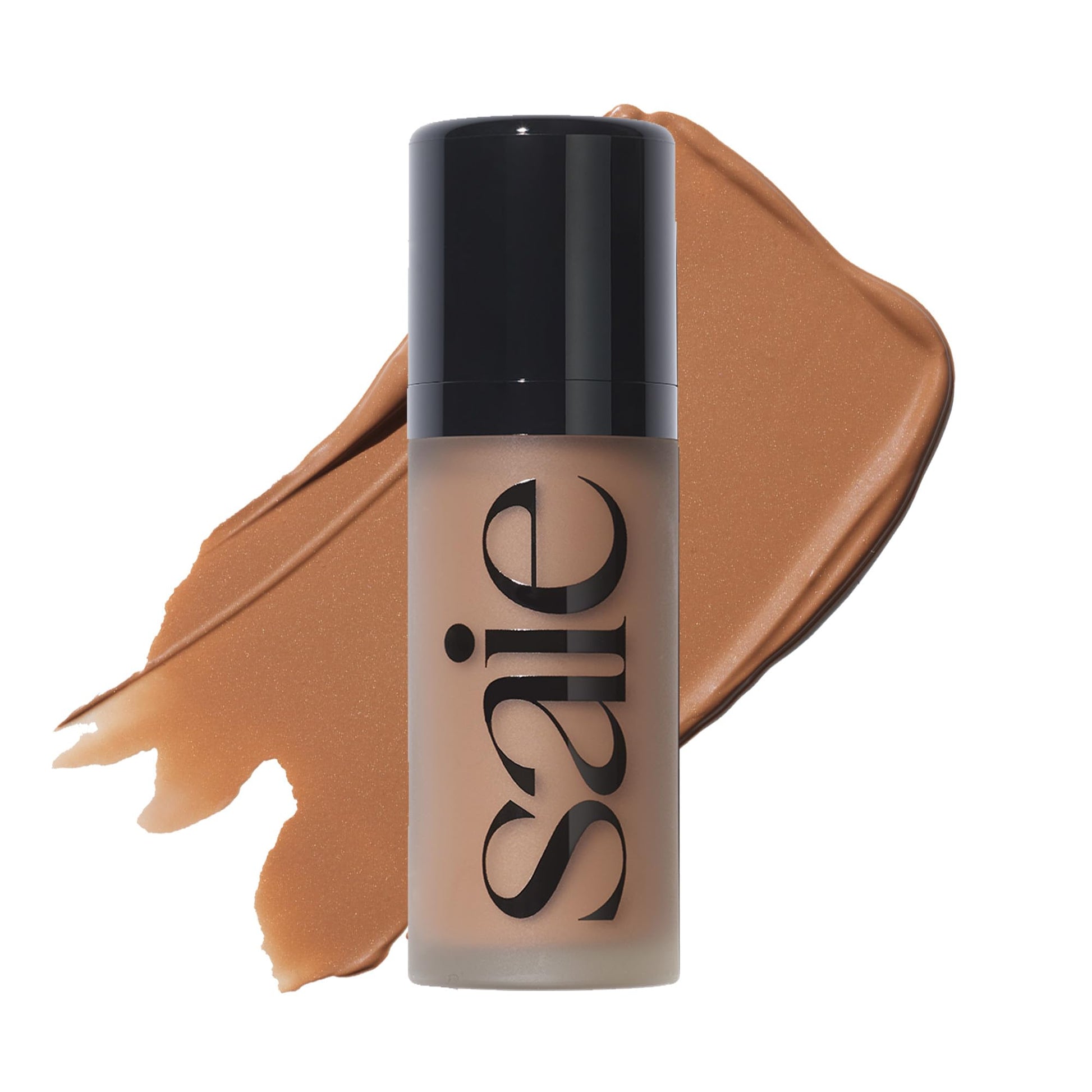 Saie Dew Bronze - Hydrating Liquid Bronzer Stick For a Sun Kissed Glow - Liquid Contour Stick Infused with Nourishing Skin Care Ingredients - Sculpted Face Makeup Essential - Sand (0.4 oz) Saie buy supplements canada