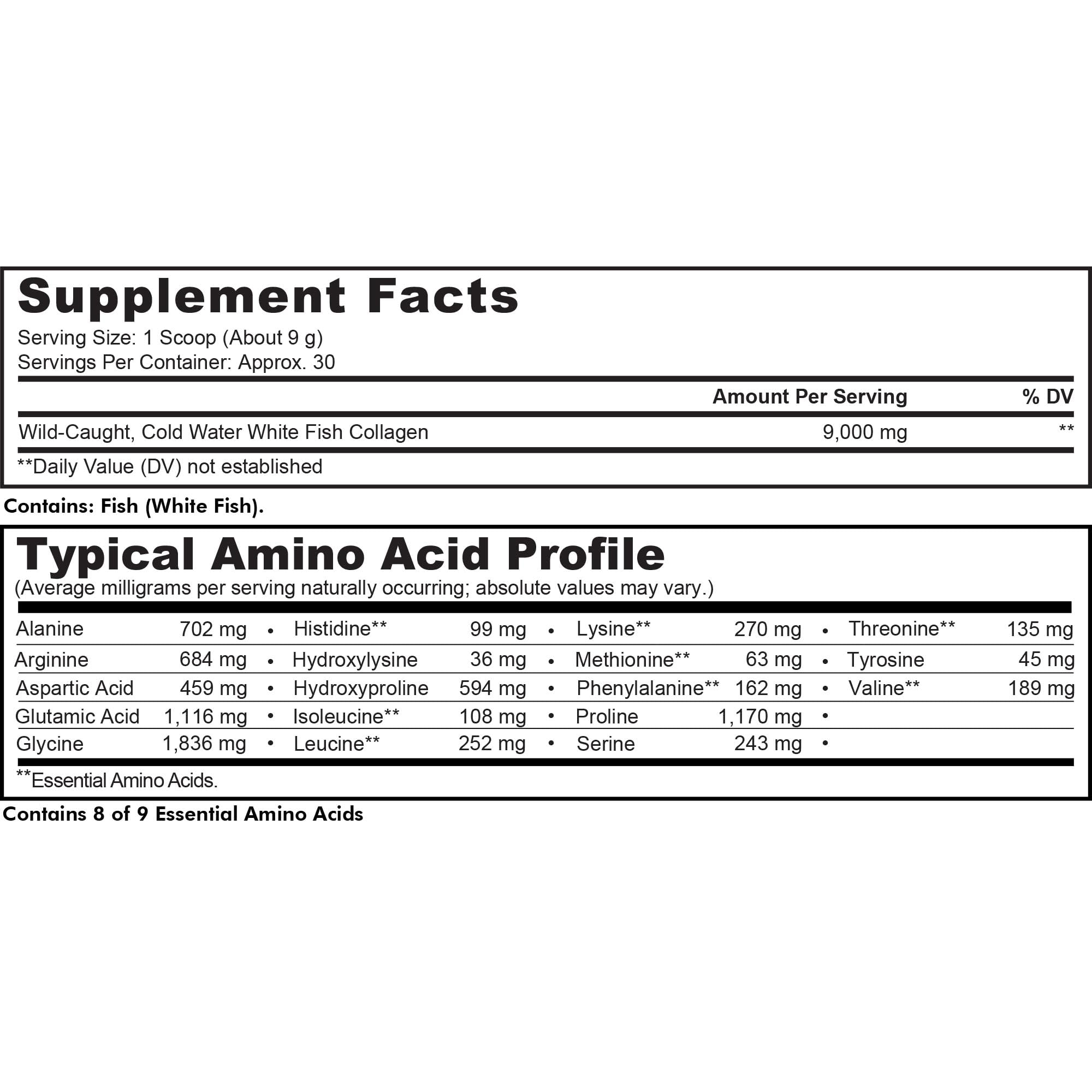 Codeage Marine Collagen Powder - Wild-Caught Hydrolyzed Fish Collagen Peptides - Type 1 & 3 Collagen Codeage buy supplements canada
