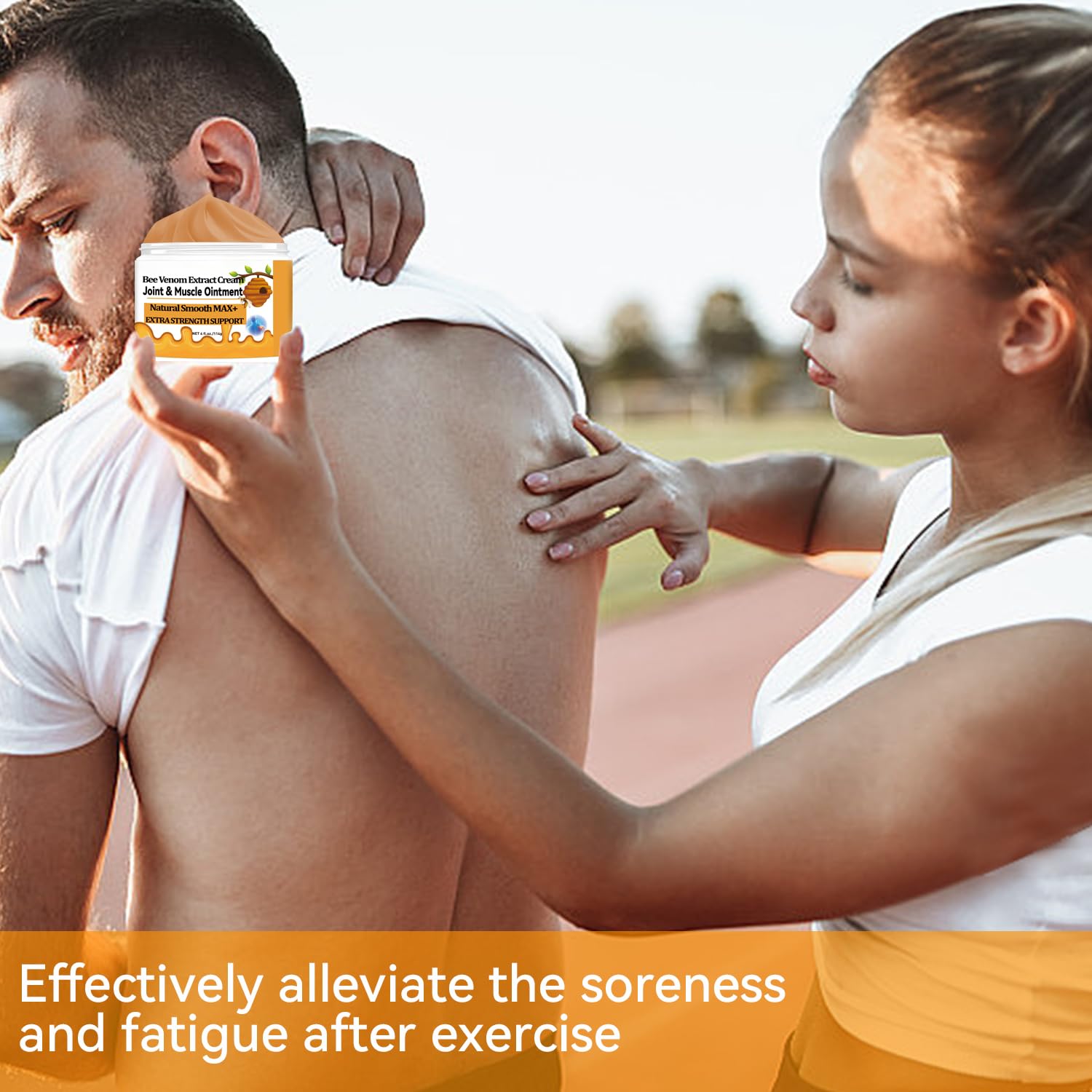 WONDROUSZ Bee Venom Joint Cream, Extra Strength Muscle & Bone Soothing Ointment, for Shoulder, Back, Neck, Hands, Feet, Leg, Knees, Ankle, Arthritis, Meniscus, for Adults, Seniors WONDROUSZ buy supplements canada