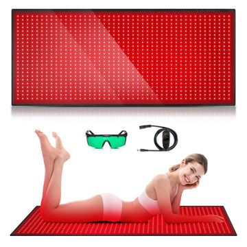 Red Light Therapy Mat for Body, 71"x 31" Red Light Therapy Blanket Red Near Infrared 660nm 850nm GMOWNW buy supplements canada