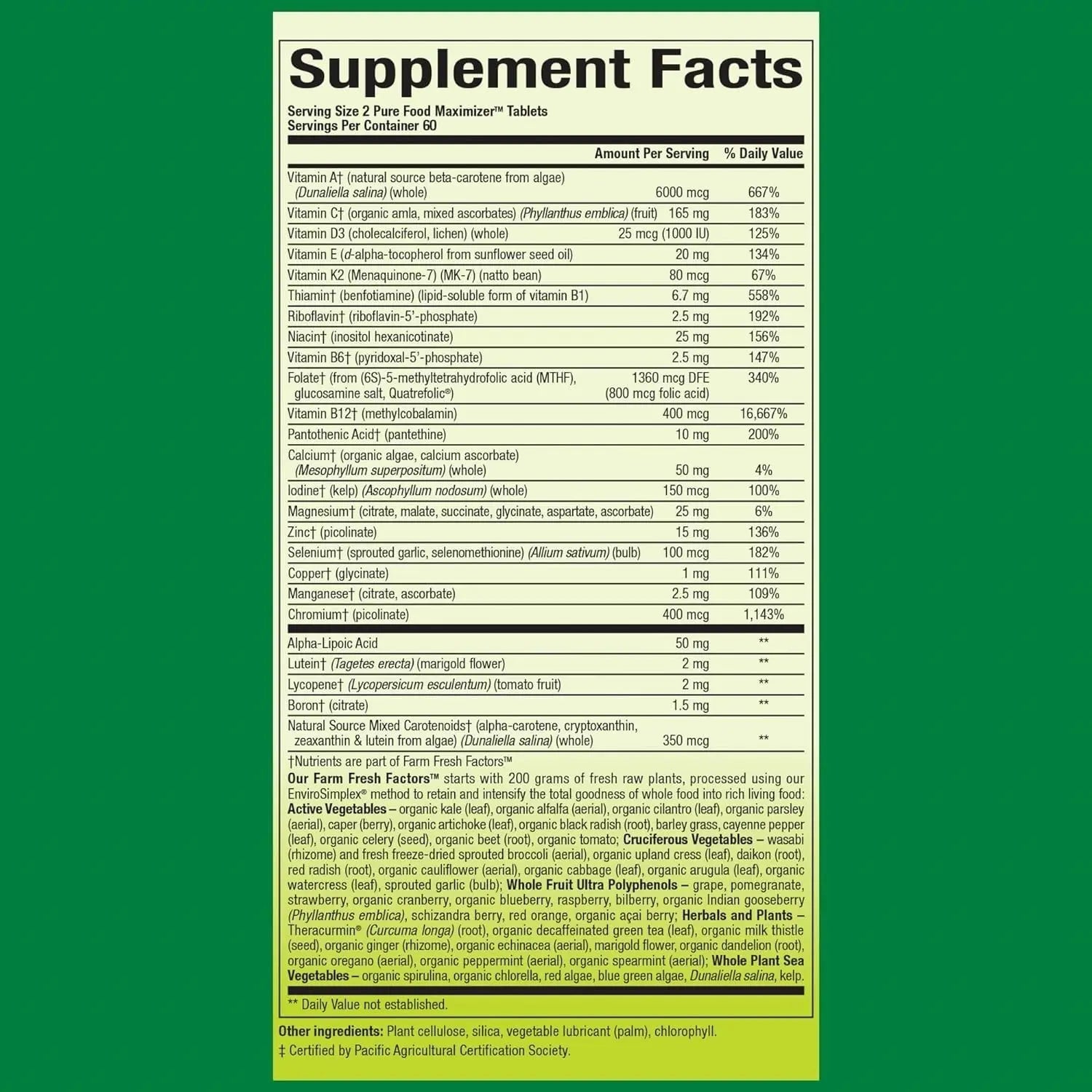 Natural Factors Whole Earth & Sea Women's 50+ Multivitamin & Mineral - Daily Multivitamin with Calcium, Selenium & More Natural Factors buy supplements canada