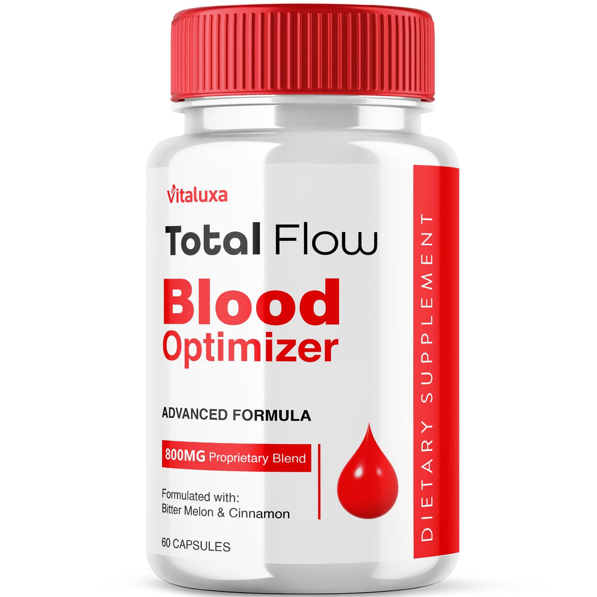 Total Flow Blood Balance, TotalFlow Blood Support Capsules Supplement Advanced Formula All Natural Optimizer Maximum Strength Daily Health Wellness, TotalFlo Premium Blend Pills (60 Capsules) Vitaluxa buy supplements canada